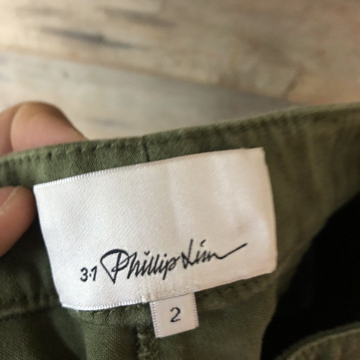 3.1 Phillip Lim Phillip Lim Green Multipocket Tactical Cargo Pants #3815 Size US 30 / EU 46 - 12 Thumbnail
