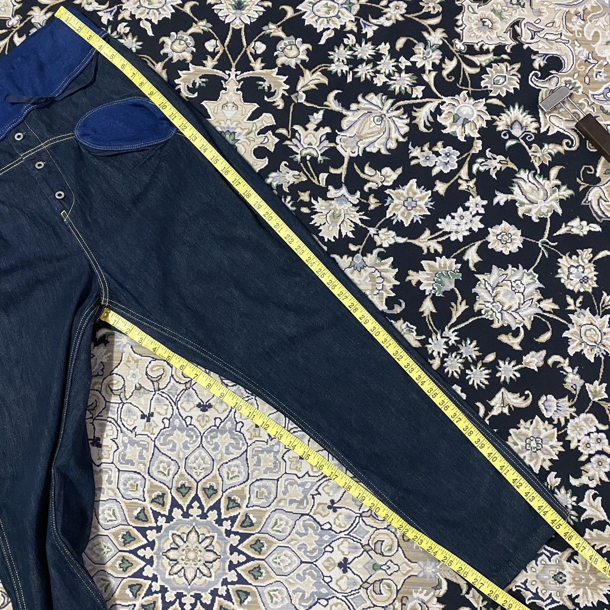 Kapital Kountry Kapital Indigo Denim Sarouel Nouvelle Pants 12oz Size US 34 / EU 50 - 22 Thumbnail