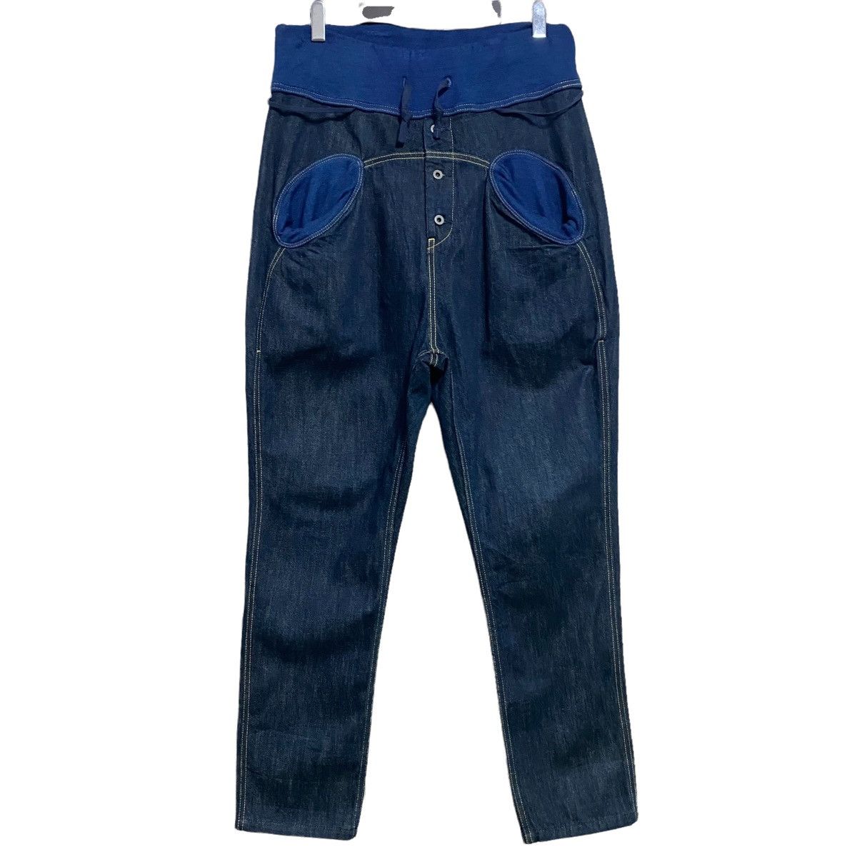 Kapital Kountry Kapital Indigo Denim Sarouel Nouvelle Pants 12oz Size US 34 / EU 50 - 1 Thumbnail