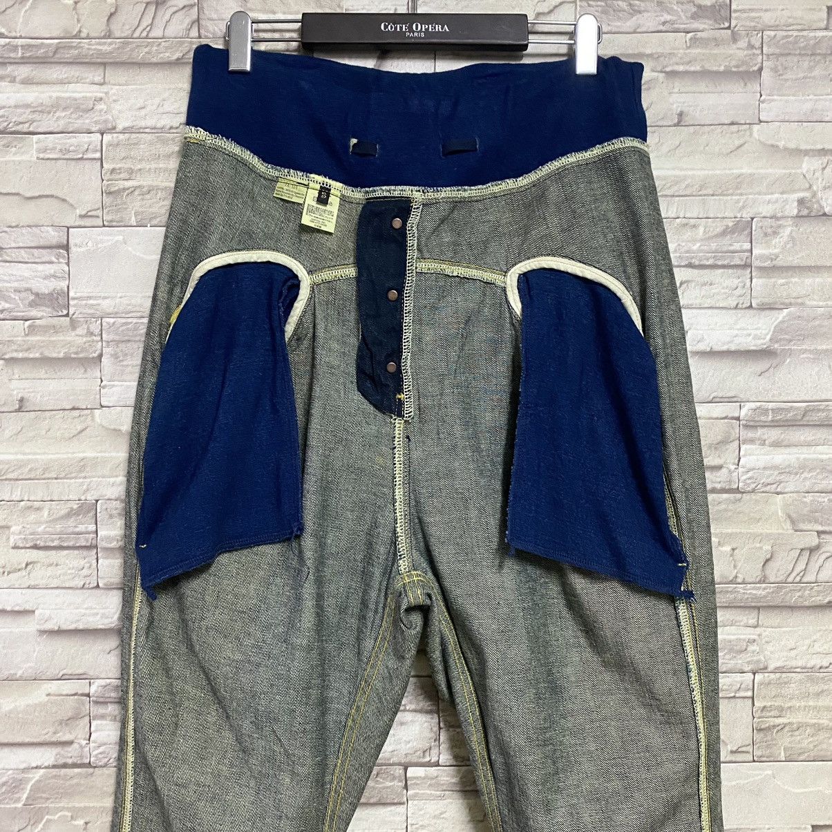 Kapital Kountry Kapital Indigo Denim Sarouel Nouvelle Pants 12oz Size US 34 / EU 50 - 14 Thumbnail