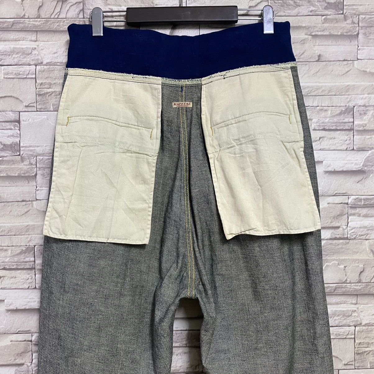 Kapital Kountry Kapital Indigo Denim Sarouel Nouvelle Pants 12oz Size US 34 / EU 50 - 16 Thumbnail