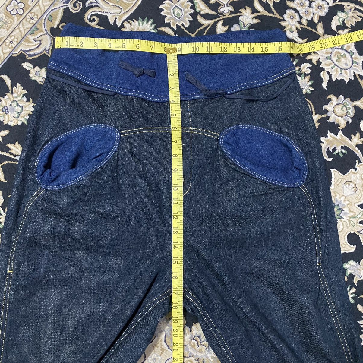 Kapital Kountry Kapital Indigo Denim Sarouel Nouvelle Pants 12oz Size US 34 / EU 50 - 21 Thumbnail