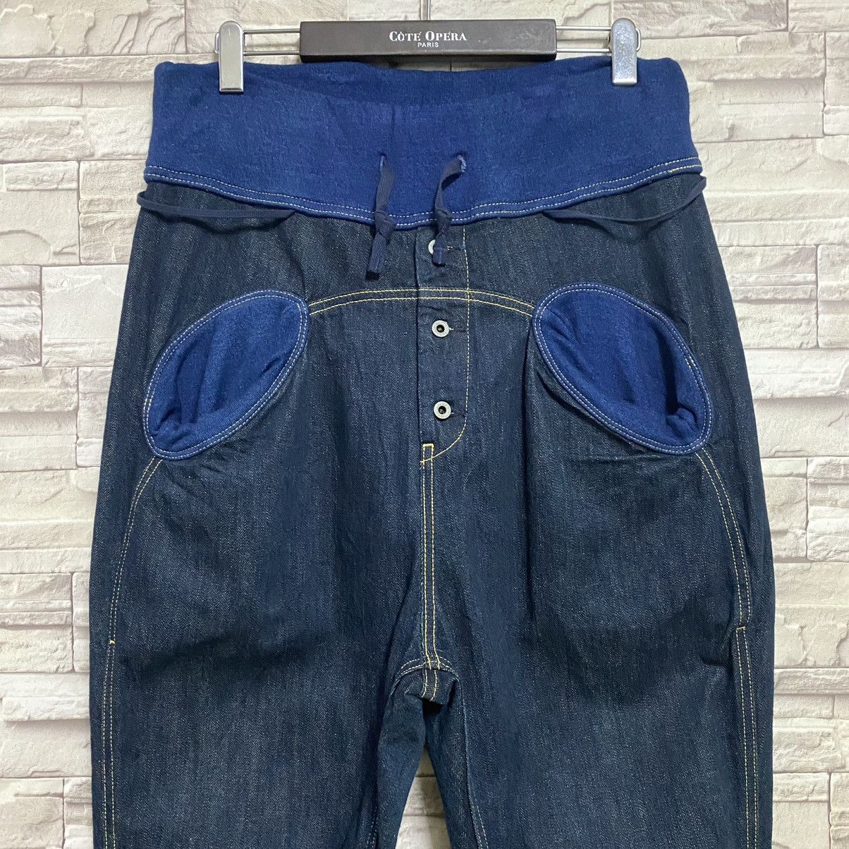 Kapital Kountry Kapital Indigo Denim Sarouel Nouvelle Pants 12oz Size US 34 / EU 50 - 4 Thumbnail