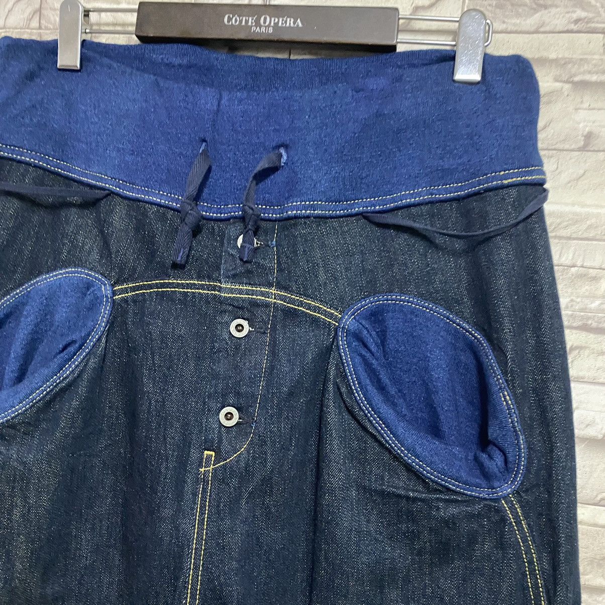 Kapital Kountry Kapital Indigo Denim Sarouel Nouvelle Pants 12oz Size US 34 / EU 50 - 7 Thumbnail
