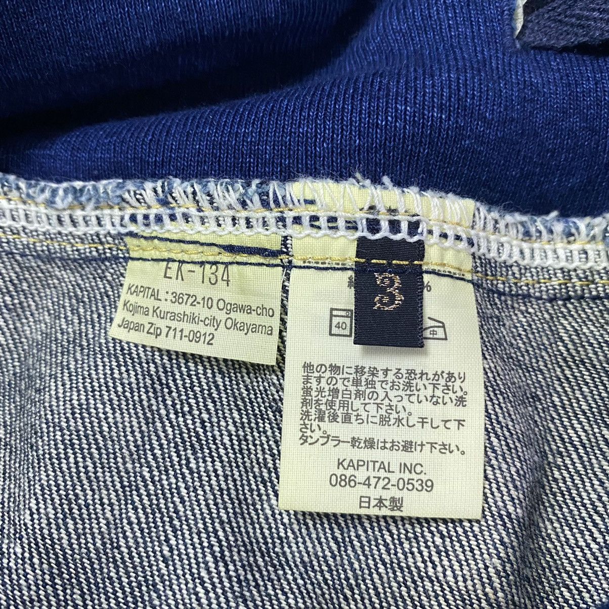 Kapital Kountry Kapital Indigo Denim Sarouel Nouvelle Pants 12oz Size US 34 / EU 50 - 19 Thumbnail