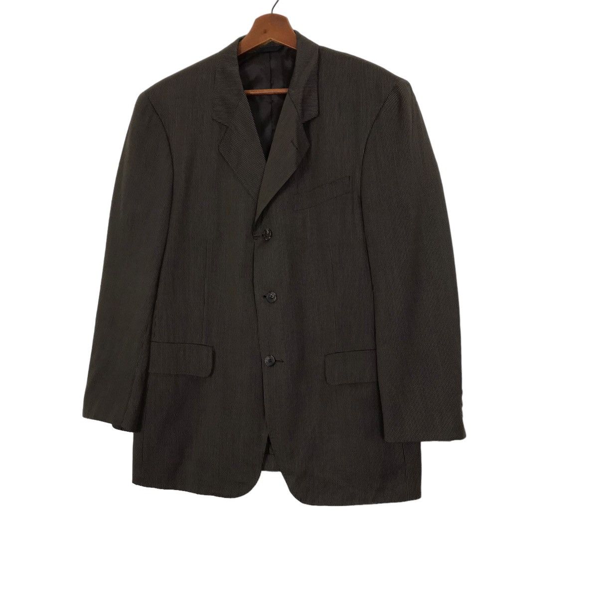 Japanese Brand × Vintage × Yohji Yamamoto Vintage Yohji Yamamoto A.A.R Blazer Coat Size US M / EU 48-50 / 2 - 4 Thumbnail