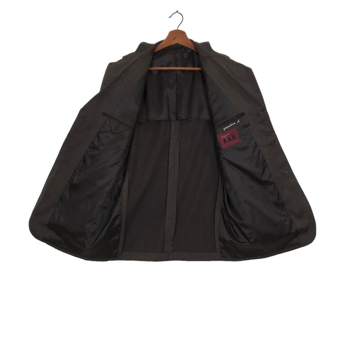 Japanese Brand × Vintage × Yohji Yamamoto Vintage Yohji Yamamoto A.A.R Blazer Coat Size US M / EU 48-50 / 2 - 6 Thumbnail