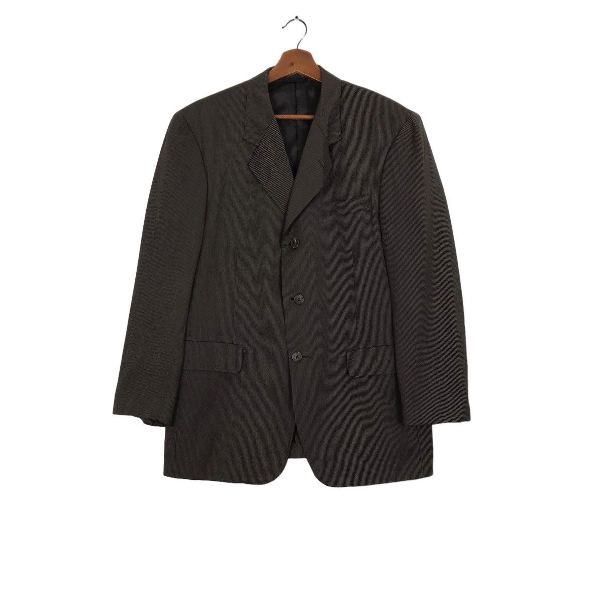 Japanese Brand × Vintage × Yohji Yamamoto Vintage Yohji Yamamoto A.A.R Blazer Coat Size US M / EU 48-50 / 2 - 2 Thumbnail