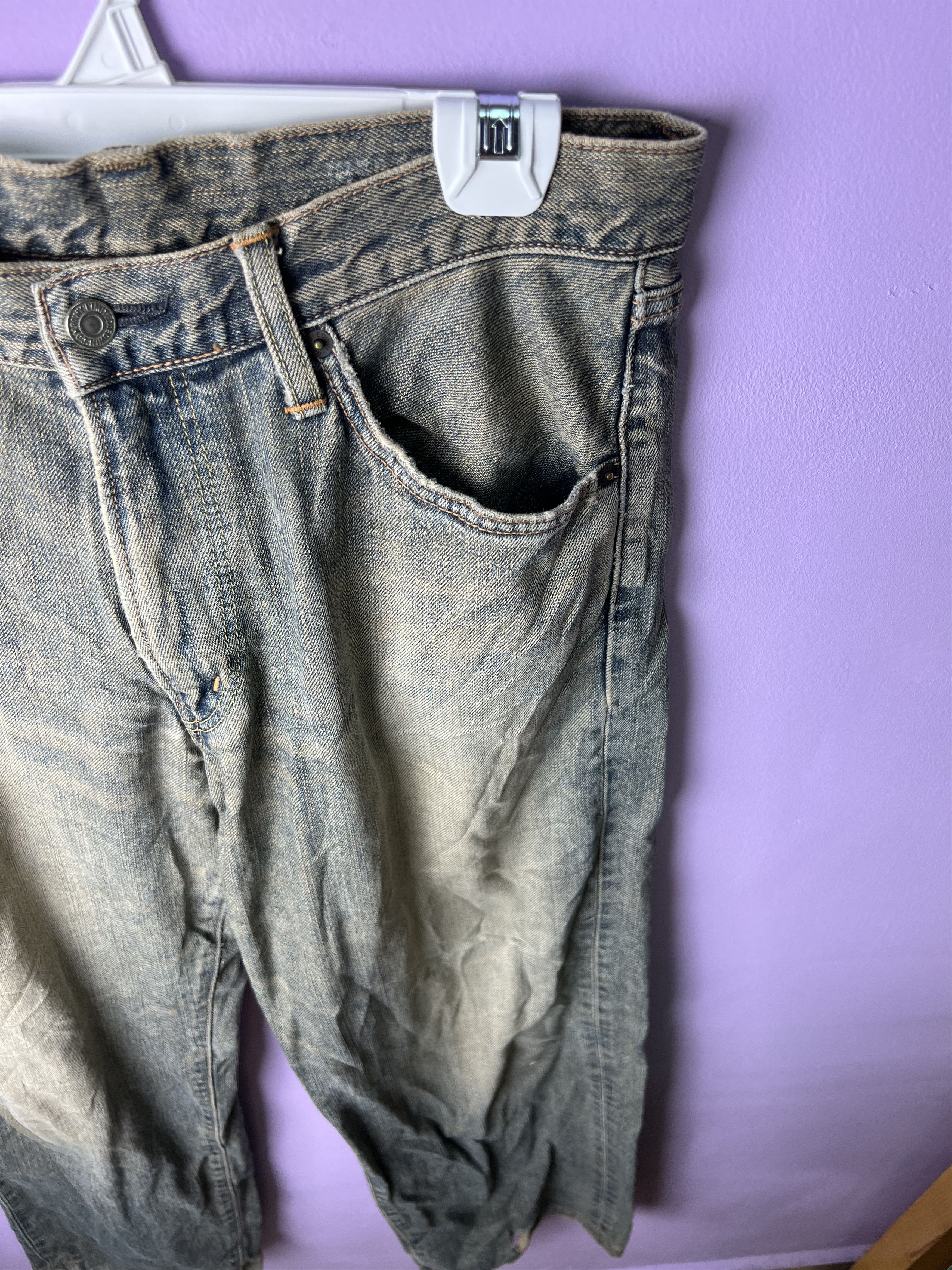 Edwin 🔥Edwin Exclusive Vintage Distressed Denim Size US 31 - 9 Thumbnail