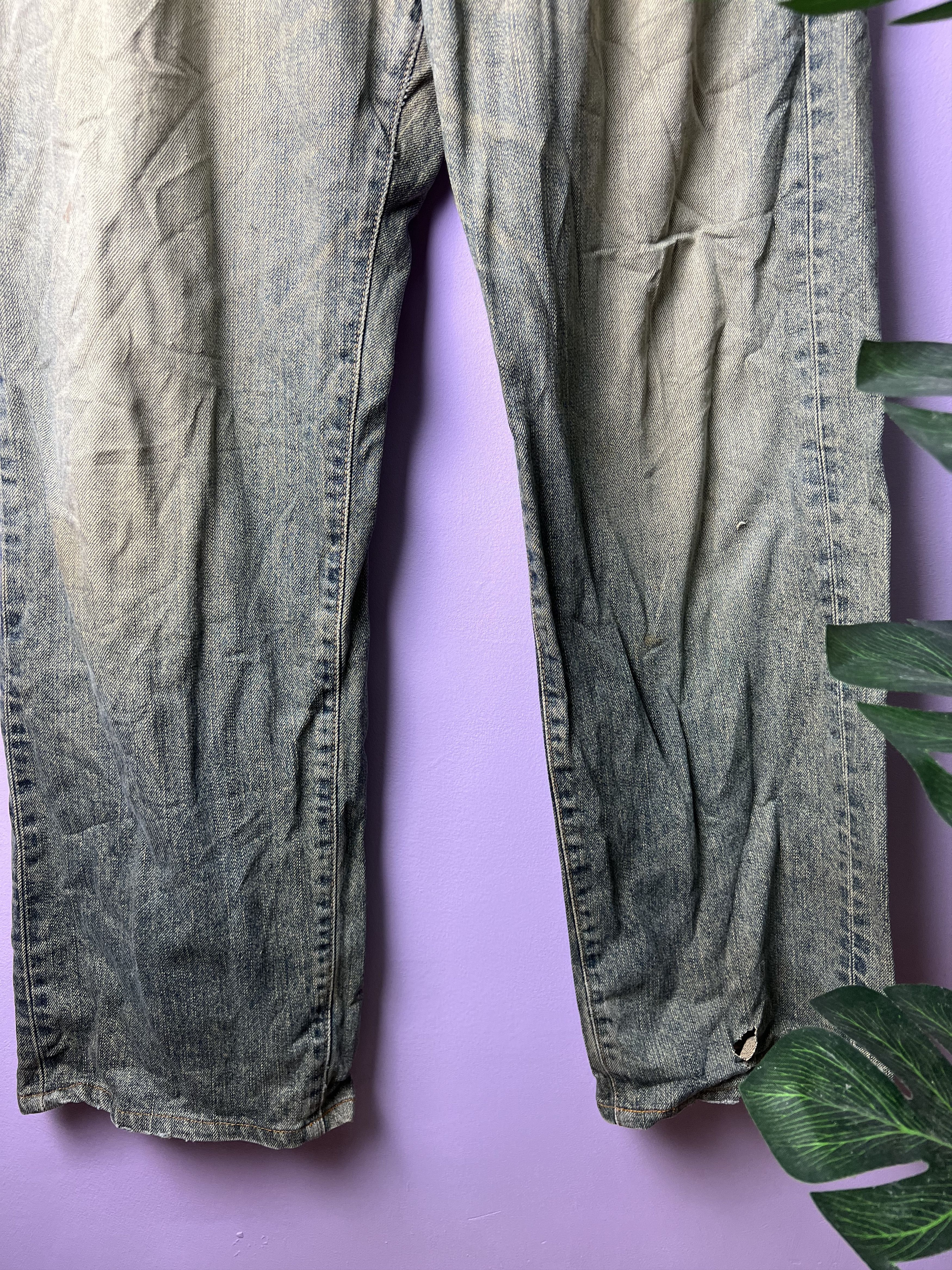 Edwin 🔥Edwin Exclusive Vintage Distressed Denim Size US 31 - 7 Thumbnail