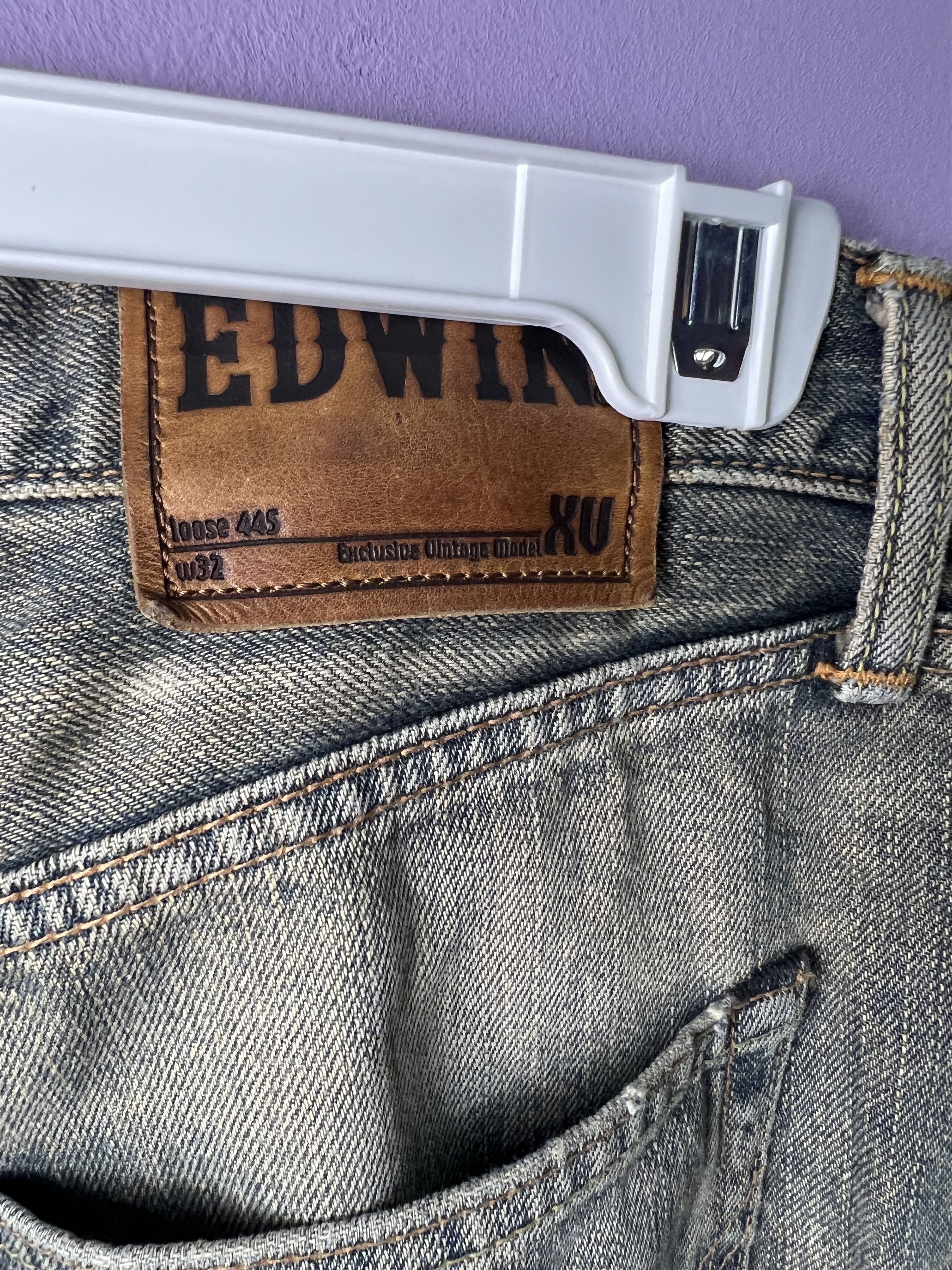 Edwin 🔥Edwin Exclusive Vintage Distressed Denim Size US 31 - 19 Thumbnail