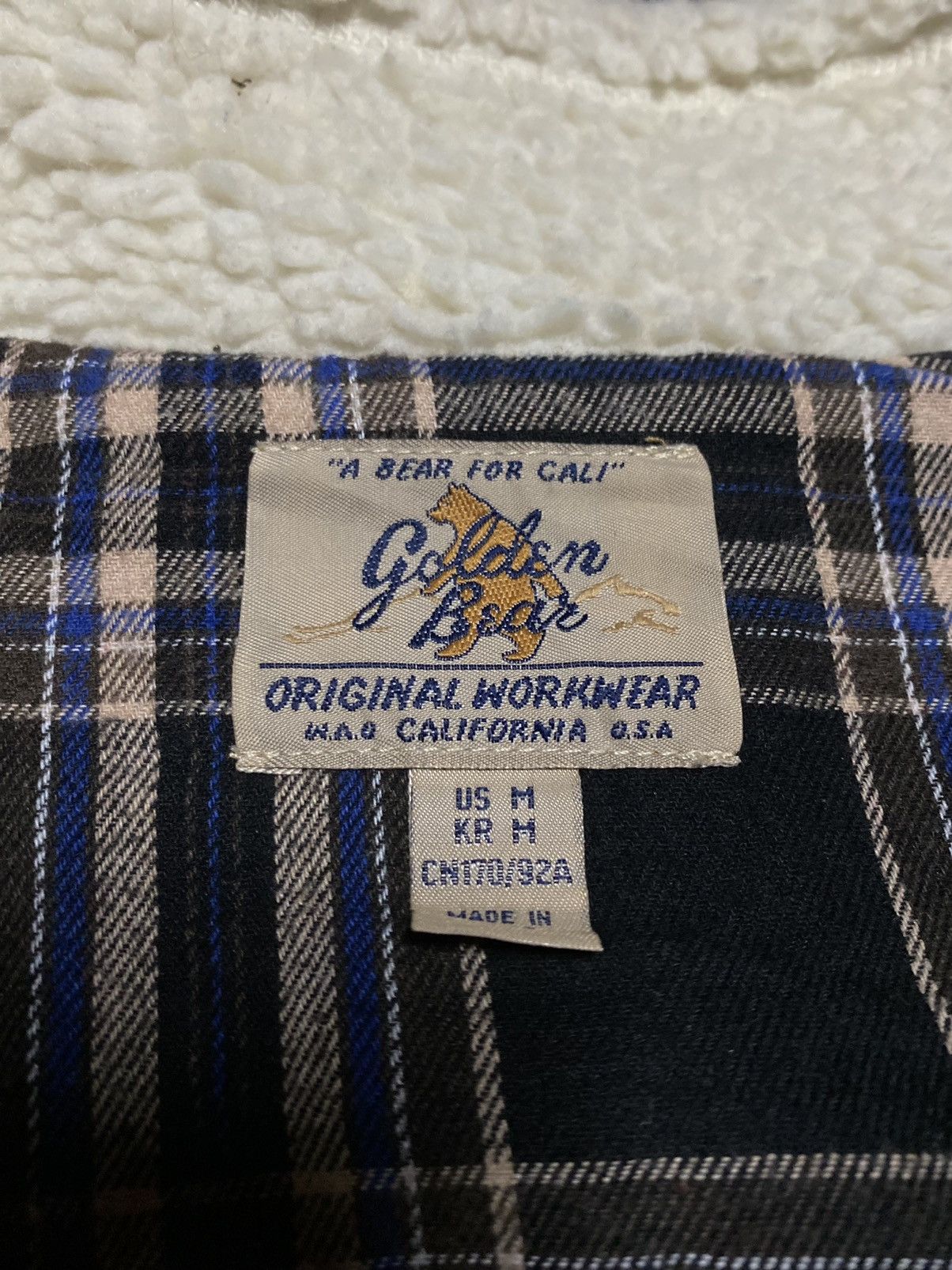 Golden Bear × Vintage Golden bear fleece vest Size US M / EU 48-50 / 2 - 5 Thumbnail