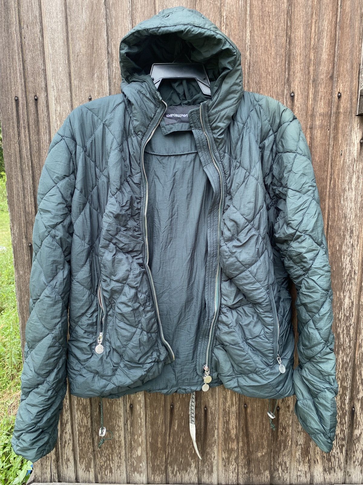 Emporio Armani Rare Emporio Armani EA7 Puffer Jacket Size US L / EU 52-54 / 3 - 1 Thumbnail