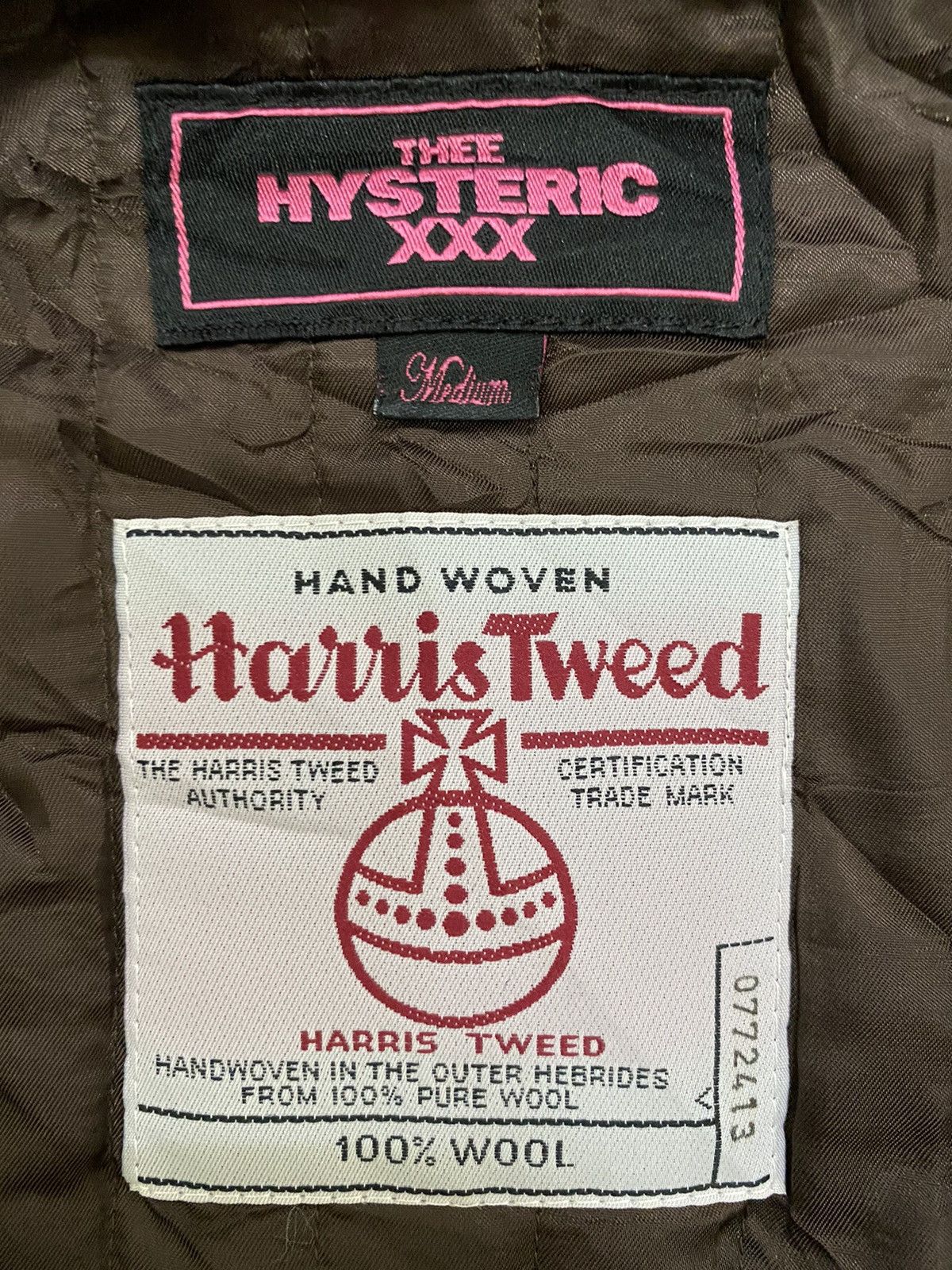 Hysteric Glamour Hysteric Glamour x Harris Tweed Wool Jacket Size US M / EU 48-50 / 2 - 14 Thumbnail