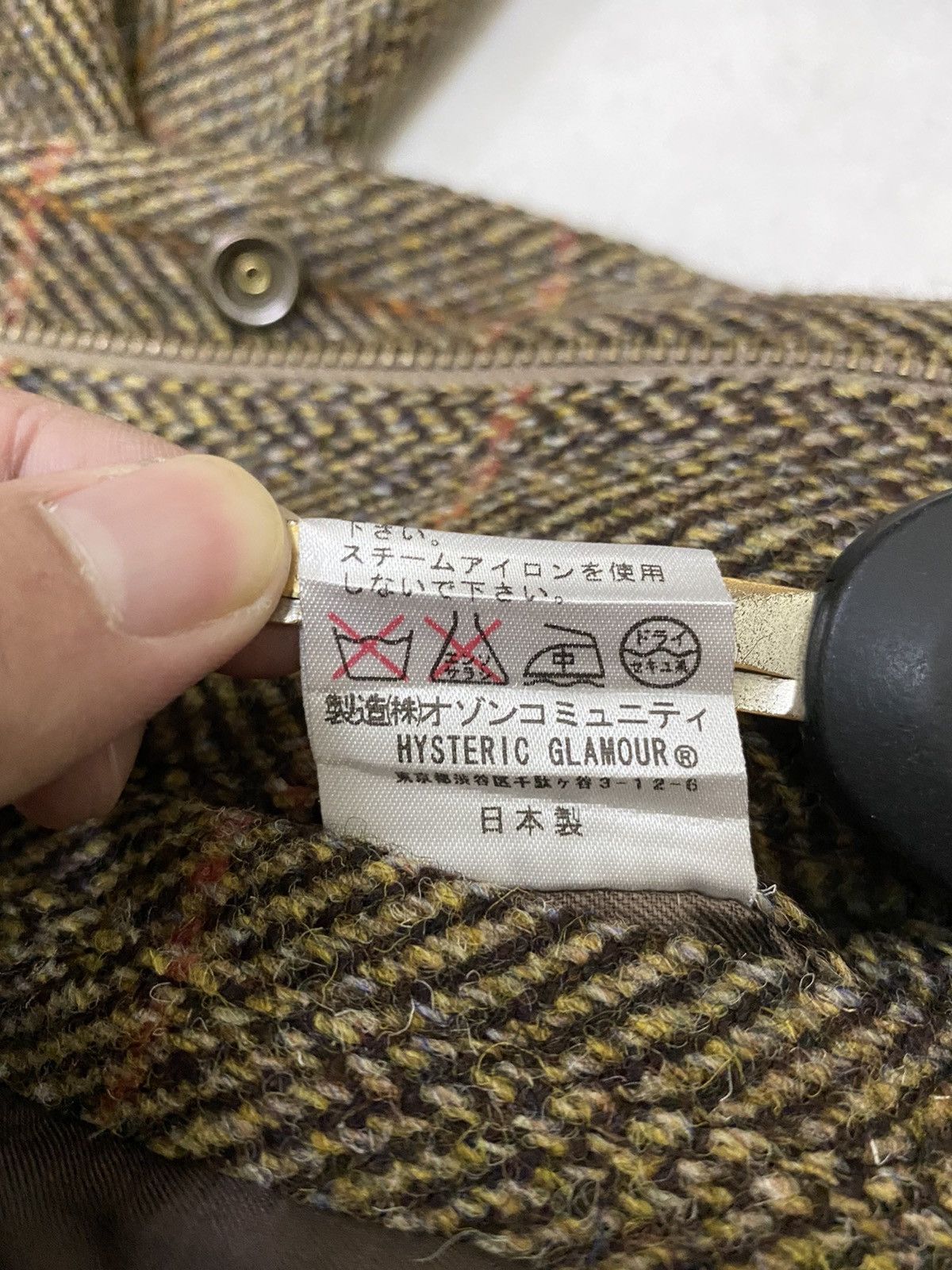 Hysteric Glamour Hysteric Glamour x Harris Tweed Wool Jacket Size US M / EU 48-50 / 2 - 16 Thumbnail