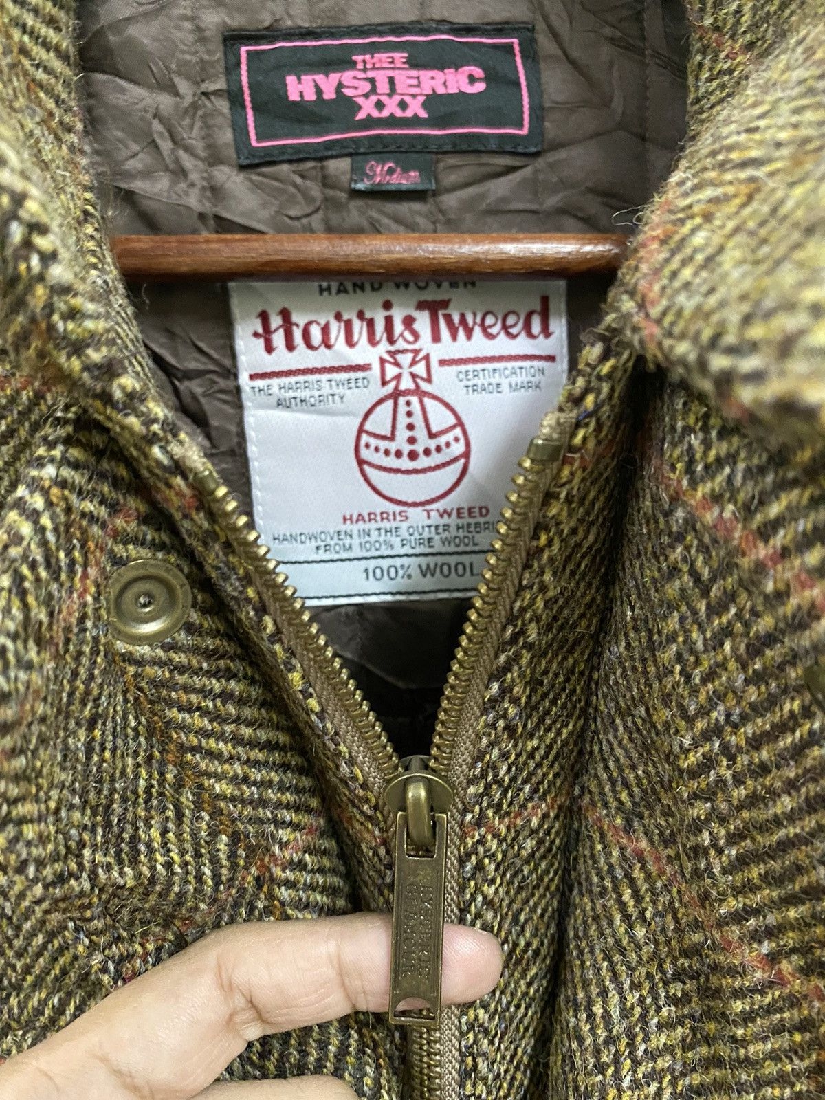 Hysteric Glamour Hysteric Glamour x Harris Tweed Wool Jacket Size US M / EU 48-50 / 2 - 13 Thumbnail