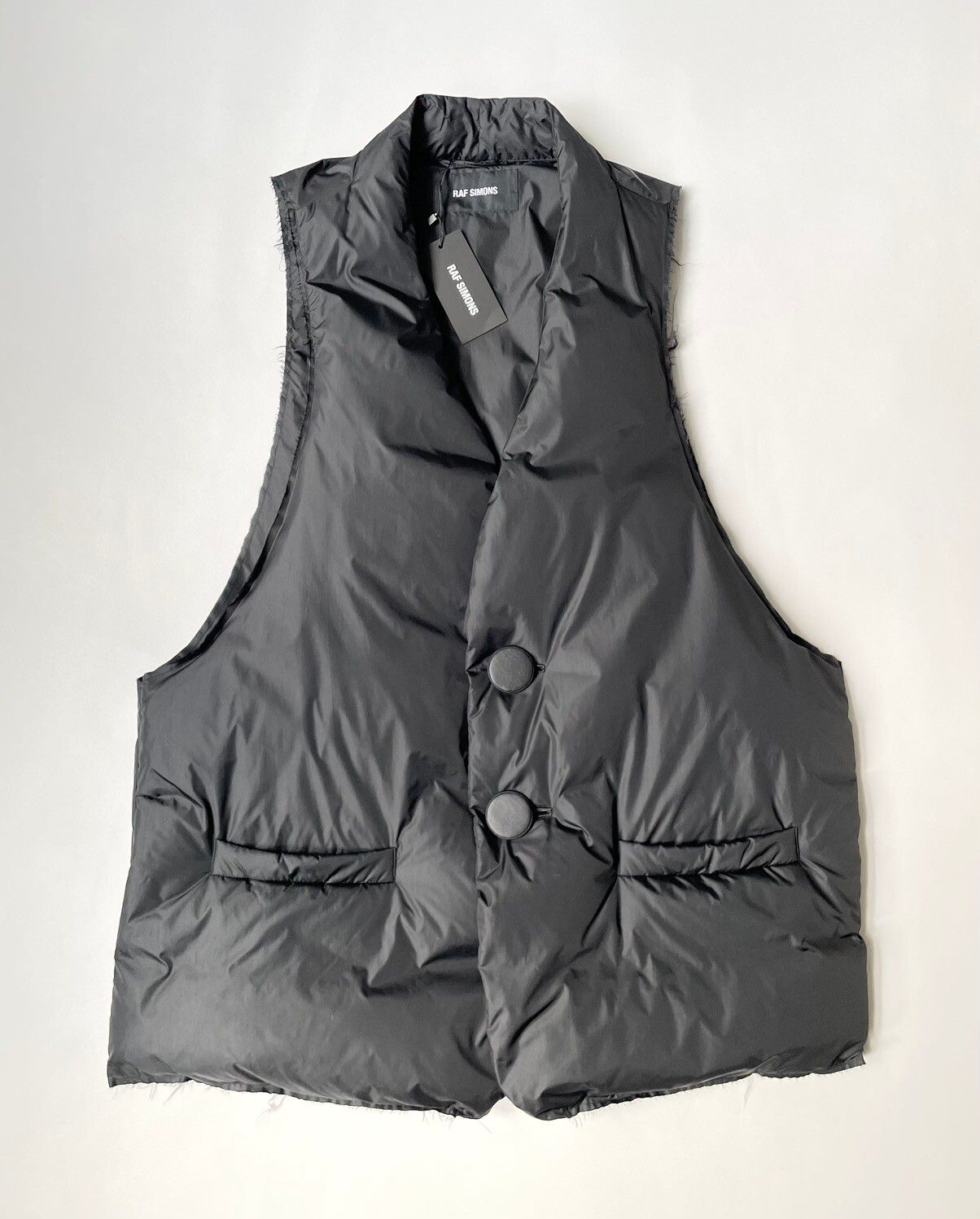 Raf Simons A/W 21 Oversized Padded Vest | Grailed