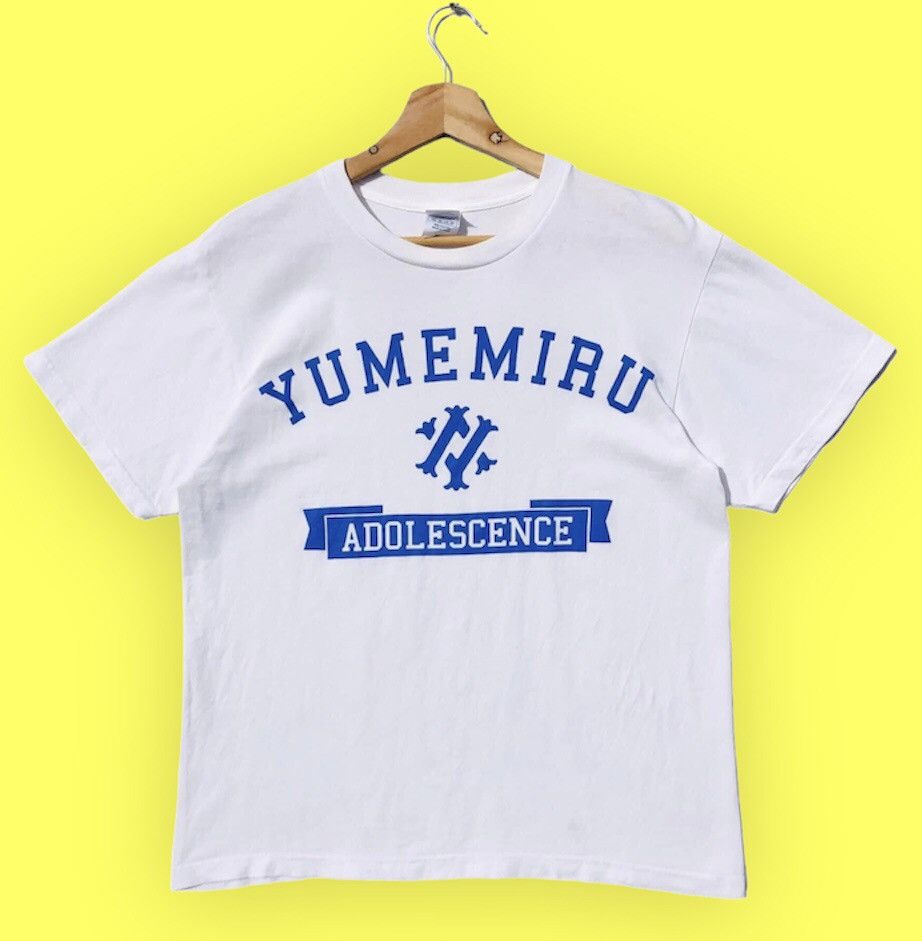 image of Vintage Yumemiru Adolescence Girl Group in White, Men's (Size Medium)