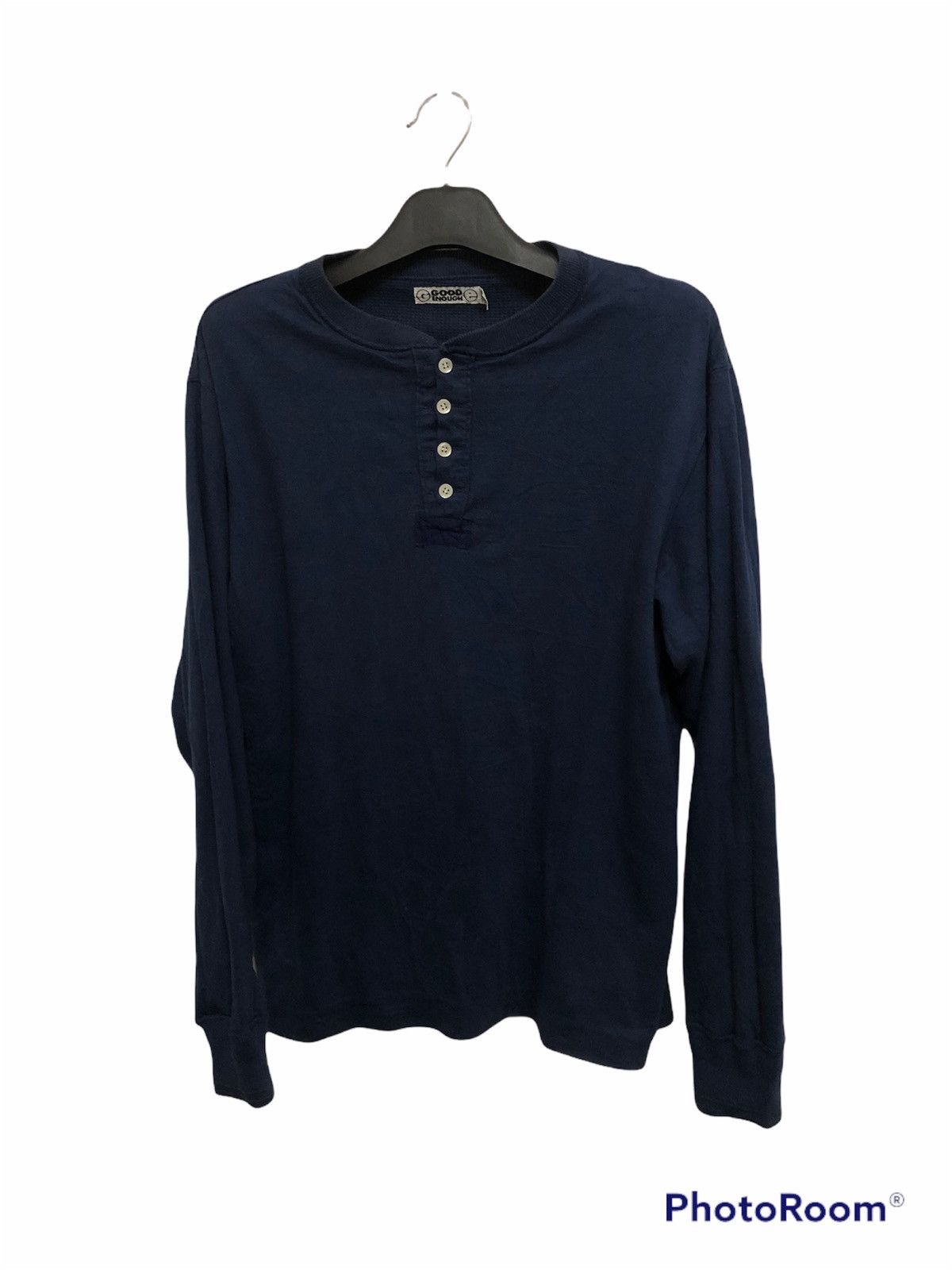 GOODENOUGH Vintage 1998 Good Enough Reversible Long Sleeve Shirt Size US M / EU 48-50 / 2 - 1 Thumbnail