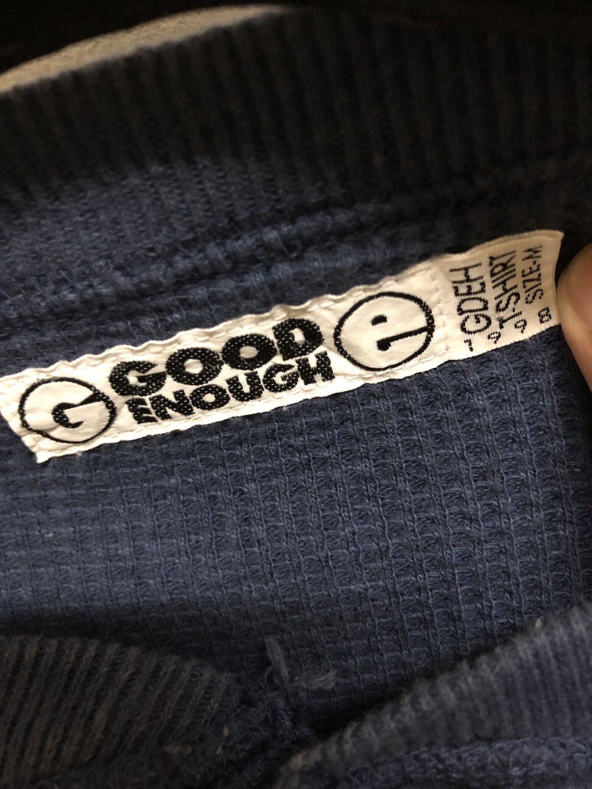 GOODENOUGH Vintage 1998 Good Enough Reversible Long Sleeve Shirt Size US M / EU 48-50 / 2 - 5 Thumbnail