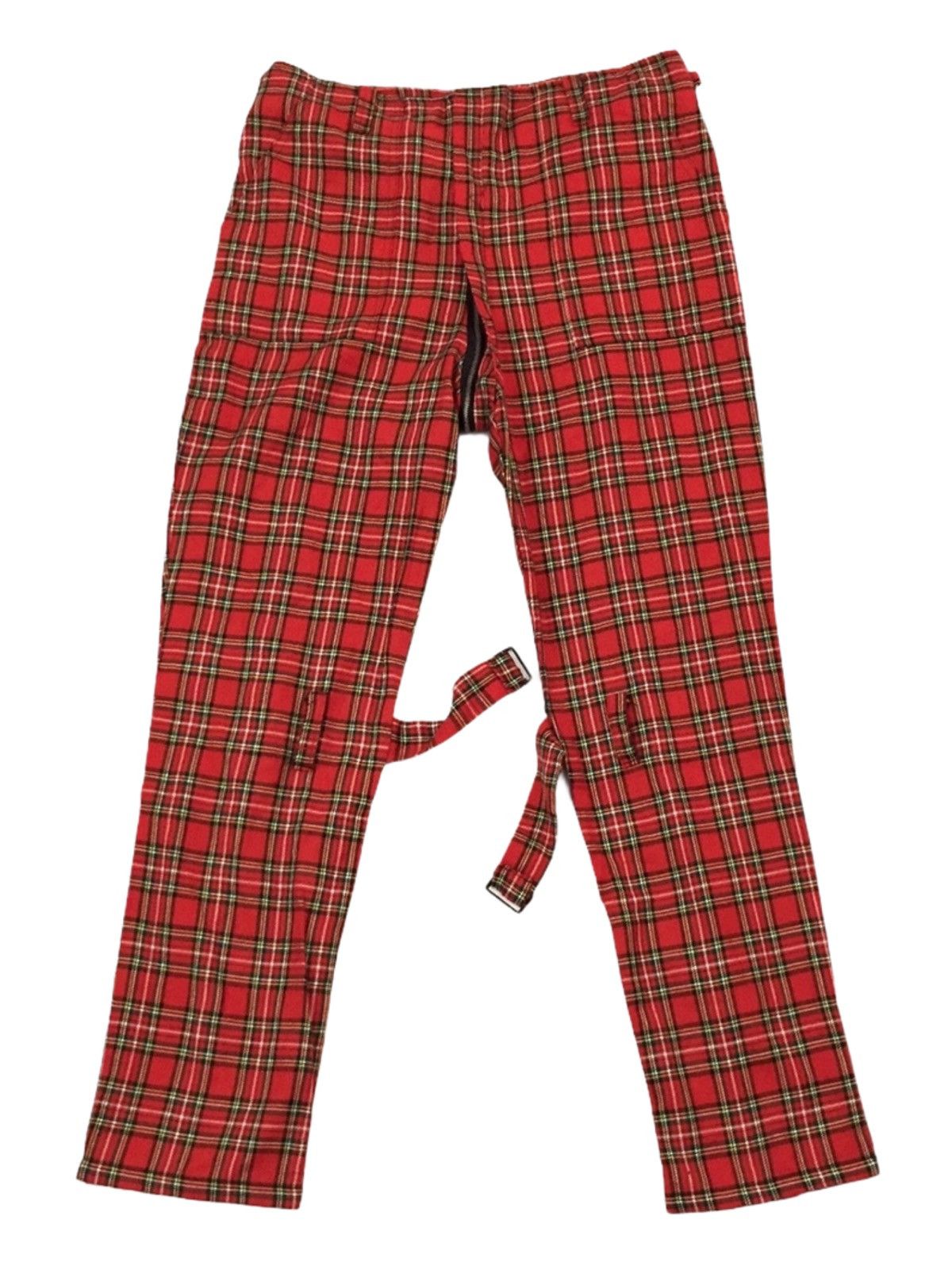 Designer Tartan Japanese Seditionaries MAD Punk Bondage Parachute Size US 32 / EU 48 - 2 Thumbnail
