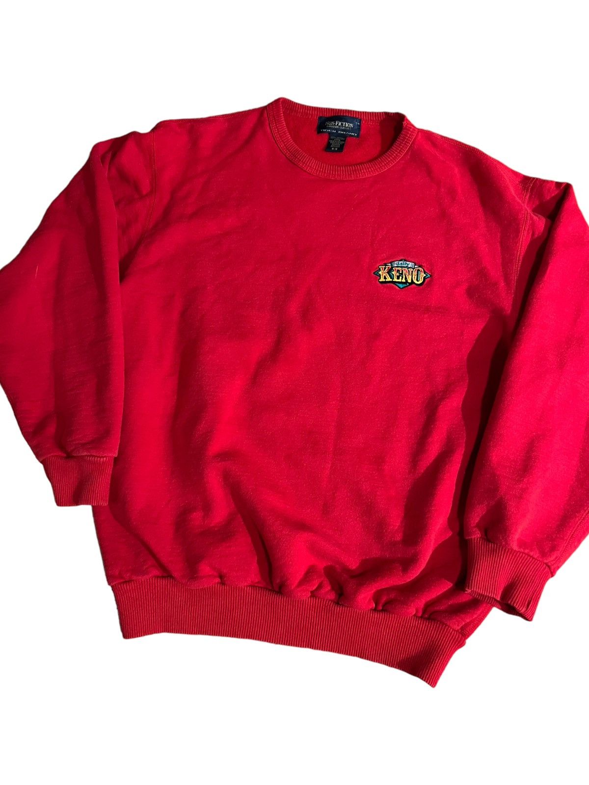 Vintage Vintage 90s Daily Keno Lottery Crewneck Sweatshirt Baggy Size US M / EU 48-50 / 2 - 2 Thumbnail