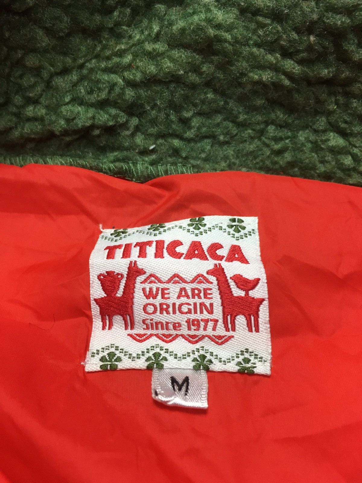 Japanese Brand × Vintage Vintage titicaca we are origin 1977 fleece hoodie jacket Size US S / EU 44-46 / 1 - 11 Thumbnail