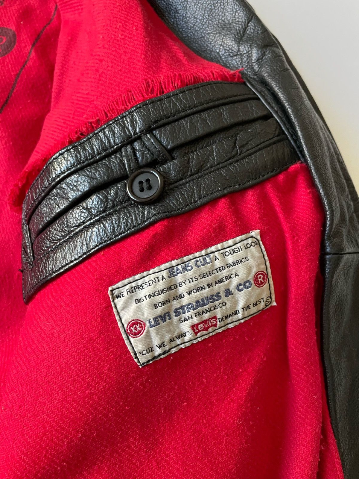 Levi's Levi’s vintage leather jacket rare 80s Size US S / EU 44-46 / 1 - 6 Thumbnail