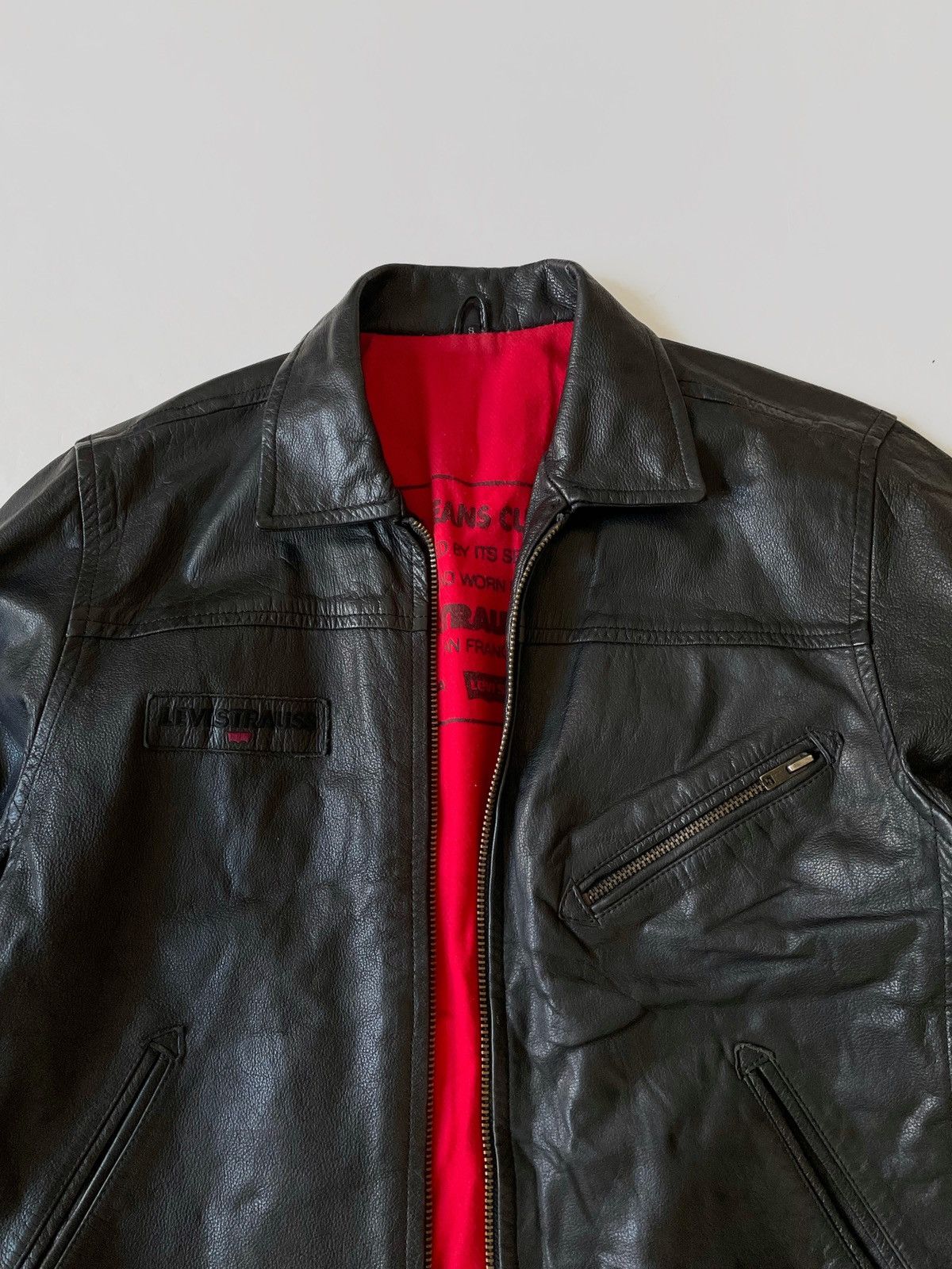 Levi's Levi’s vintage leather jacket rare 80s Size US S / EU 44-46 / 1 - 3 Thumbnail