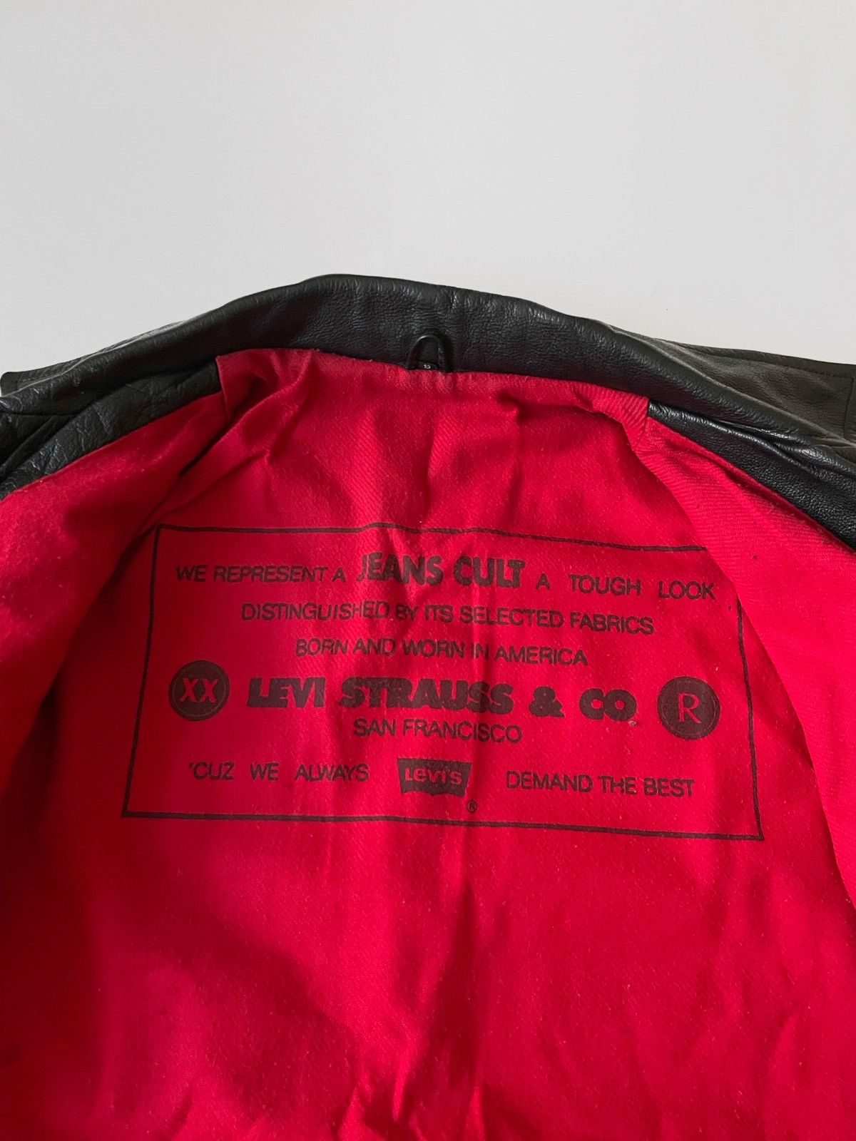 Levi's Levi’s vintage leather jacket rare 80s Size US S / EU 44-46 / 1 - 2 Thumbnail