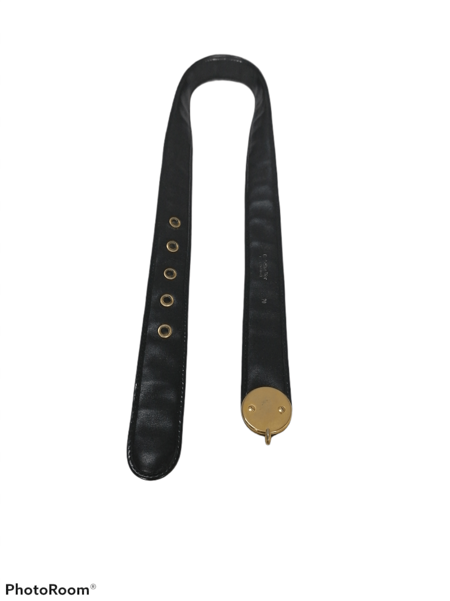 Christian Dior Monsieur × Dior × Hedi Slimane Vintage 80s Dior Monogram Belt Size ONE SIZE - 5 Thumbnail