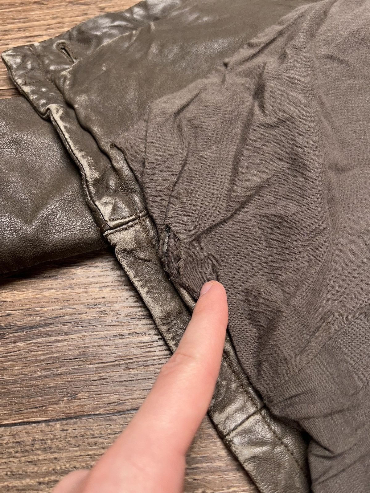 Allsaints Allsaints Kadian Leather Biker Jacket Size L / US 10 / IT 46 - 24 Thumbnail