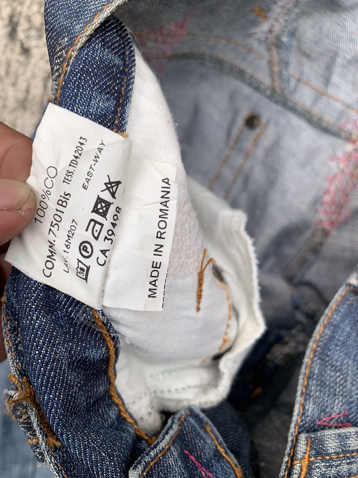 Designer × Vintage Bray Steve Alan Boro Style Jeans Made In Romania Size US 30 / EU 46 - 11 Thumbnail