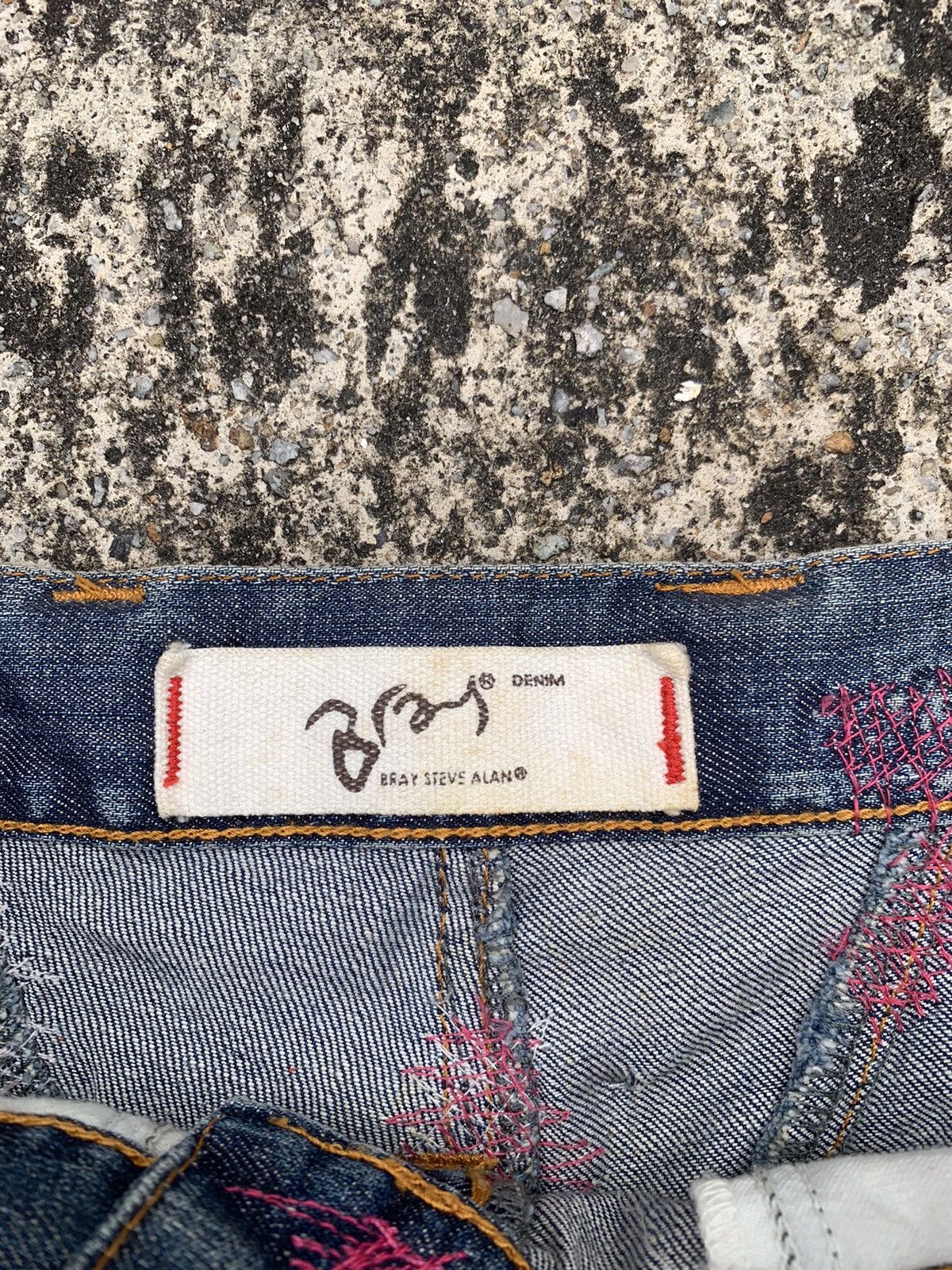 Designer × Vintage Bray Steve Alan Boro Style Jeans Made In Romania Size US 30 / EU 46 - 9 Thumbnail