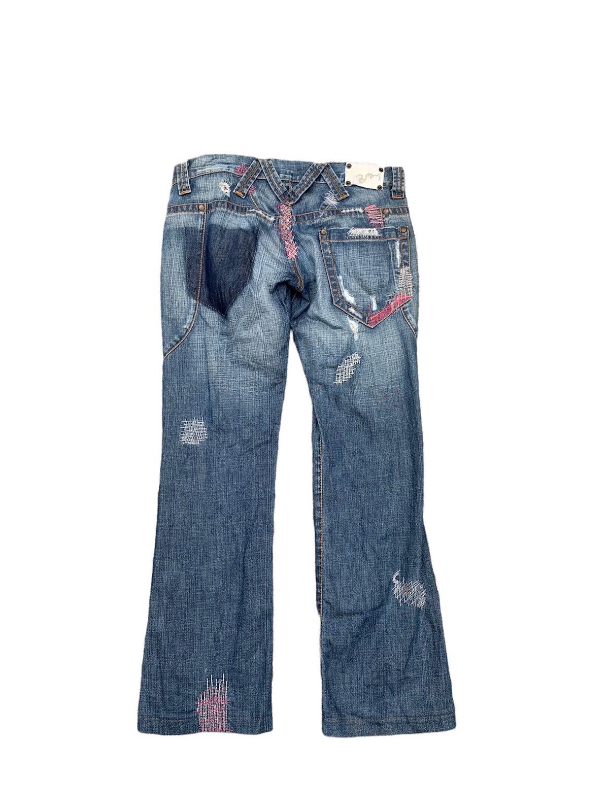 Designer × Vintage Bray Steve Alan Boro Style Jeans Made In Romania Size US 30 / EU 46 - 2 Thumbnail