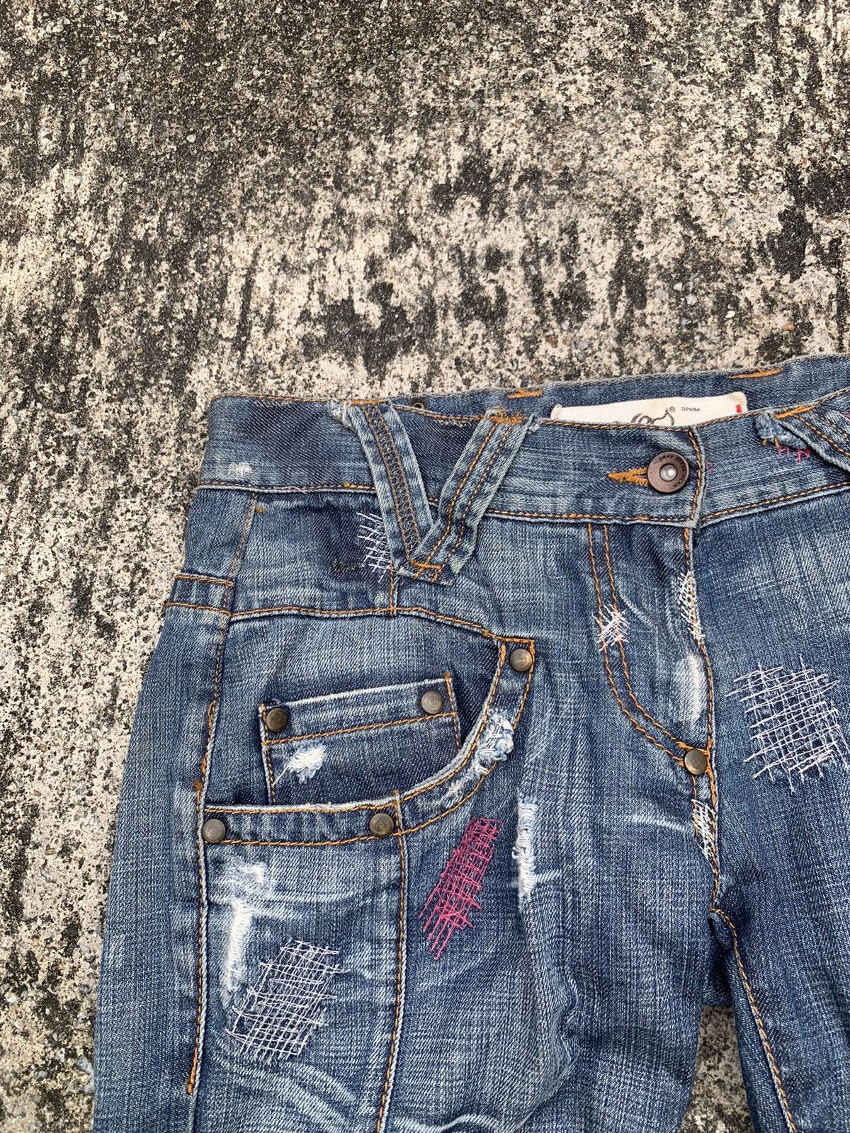 Designer × Vintage Bray Steve Alan Boro Style Jeans Made In Romania Size US 30 / EU 46 - 6 Thumbnail