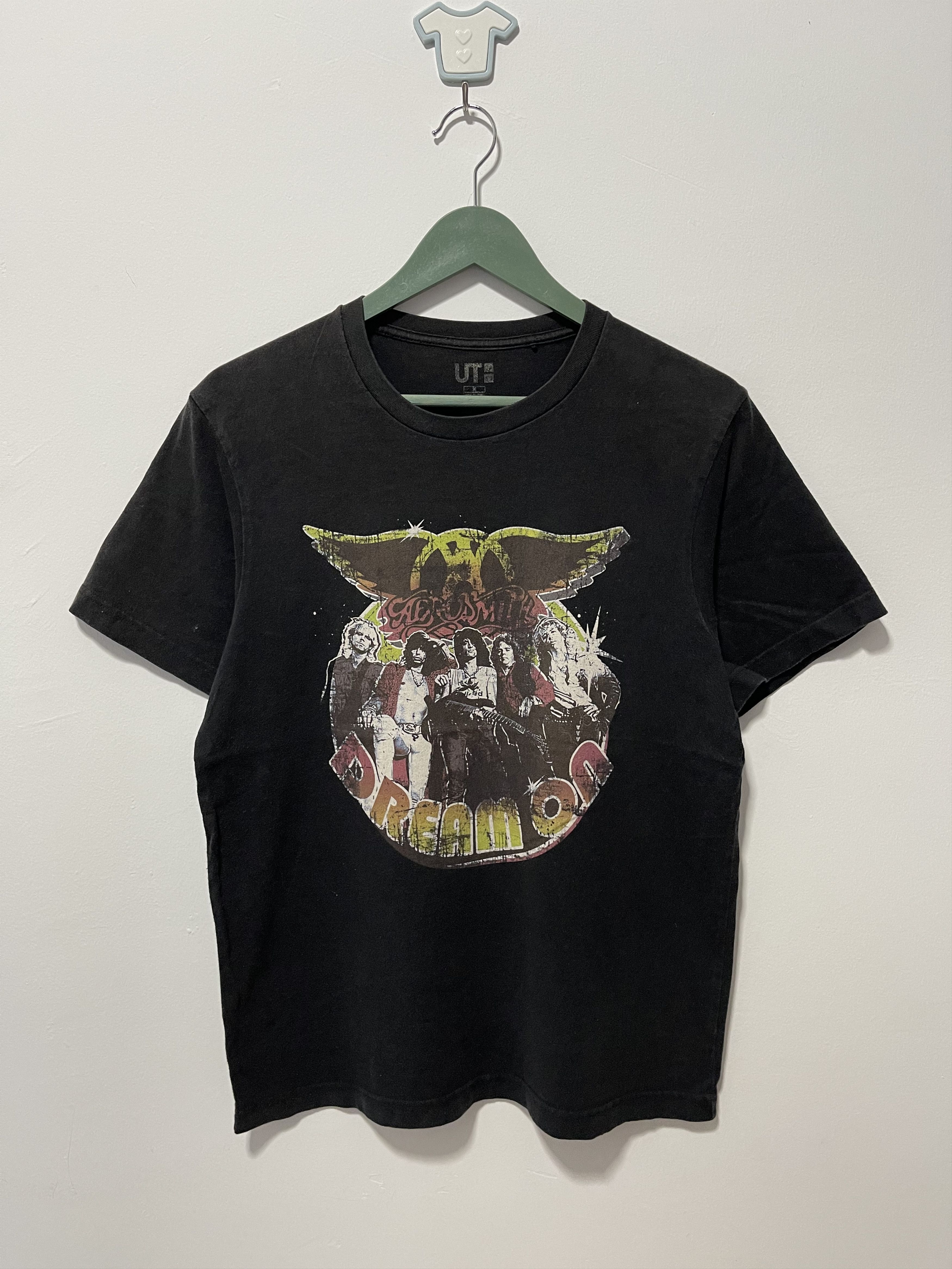 Aerosmith × Band Tees × Uniqlo Uniqlo X Aerosmith Dream On Band Tees Size US S / EU 44-46 / 1 - 1 Thumbnail