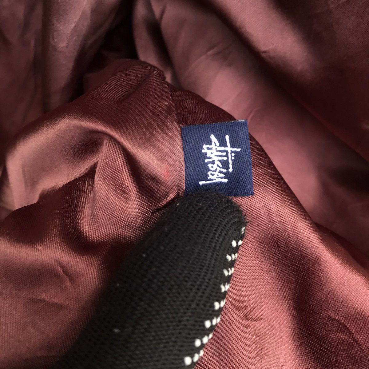 Stussy Heat🔥Vintage Stussy baggy nylon hoodie jumper jacket Size US L / EU 52-54 / 3 - 8 Thumbnail