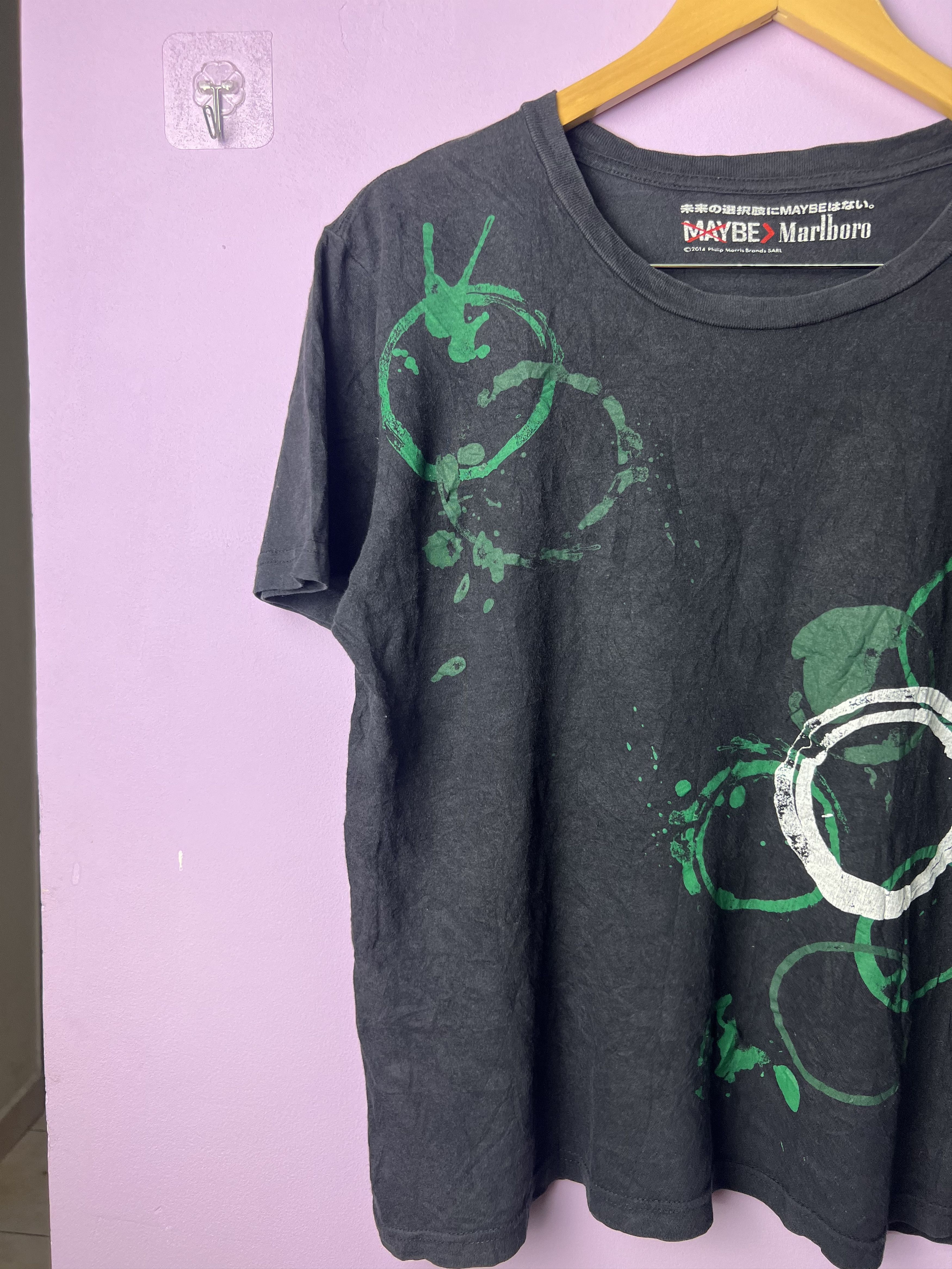 Japanese Brand 🔥Rare Maybe Marlboro Cropped Tees Size US M / EU 48-50 / 2 - 3 Thumbnail