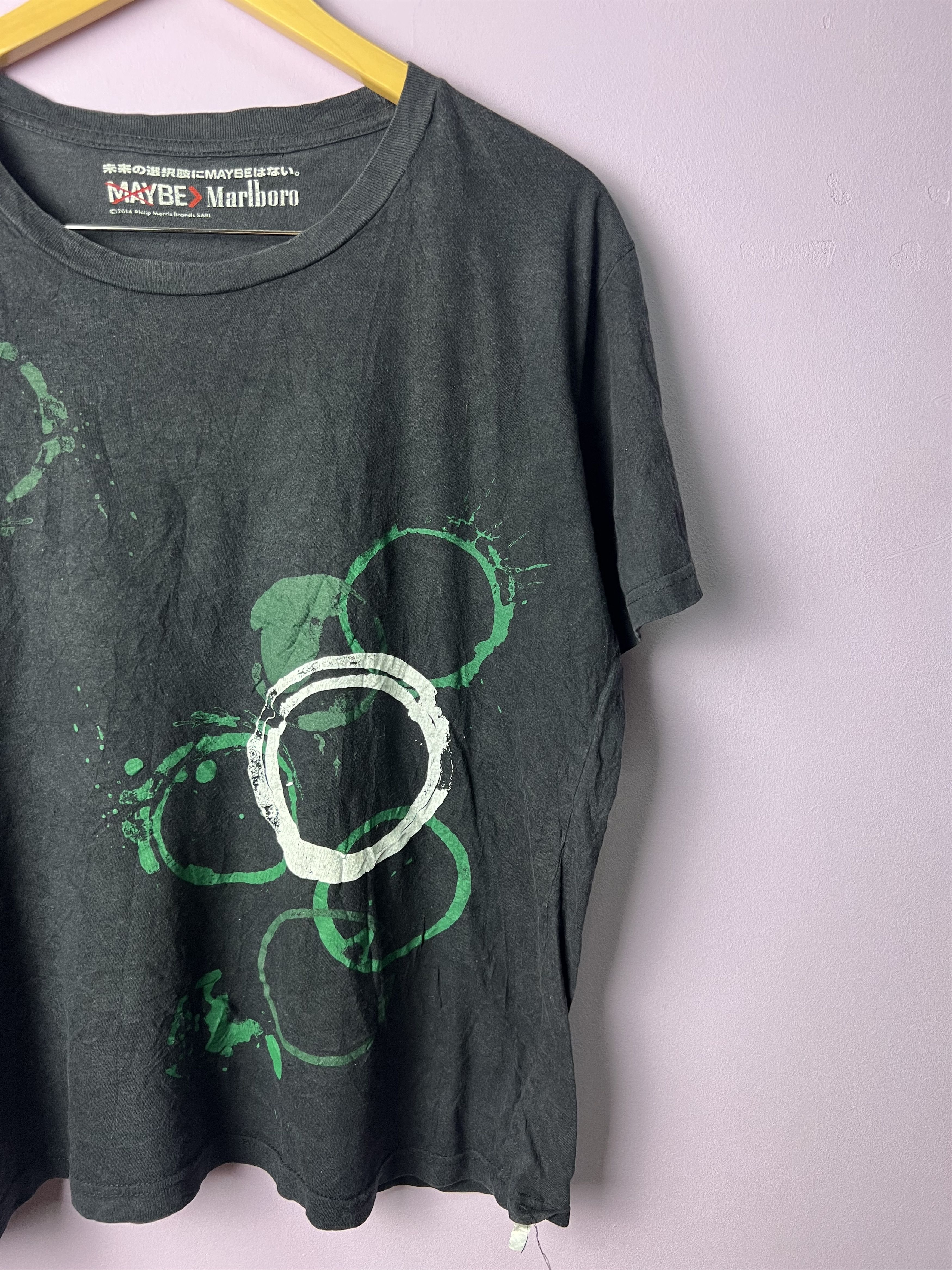 Japanese Brand 🔥Rare Maybe Marlboro Cropped Tees Size US M / EU 48-50 / 2 - 4 Thumbnail