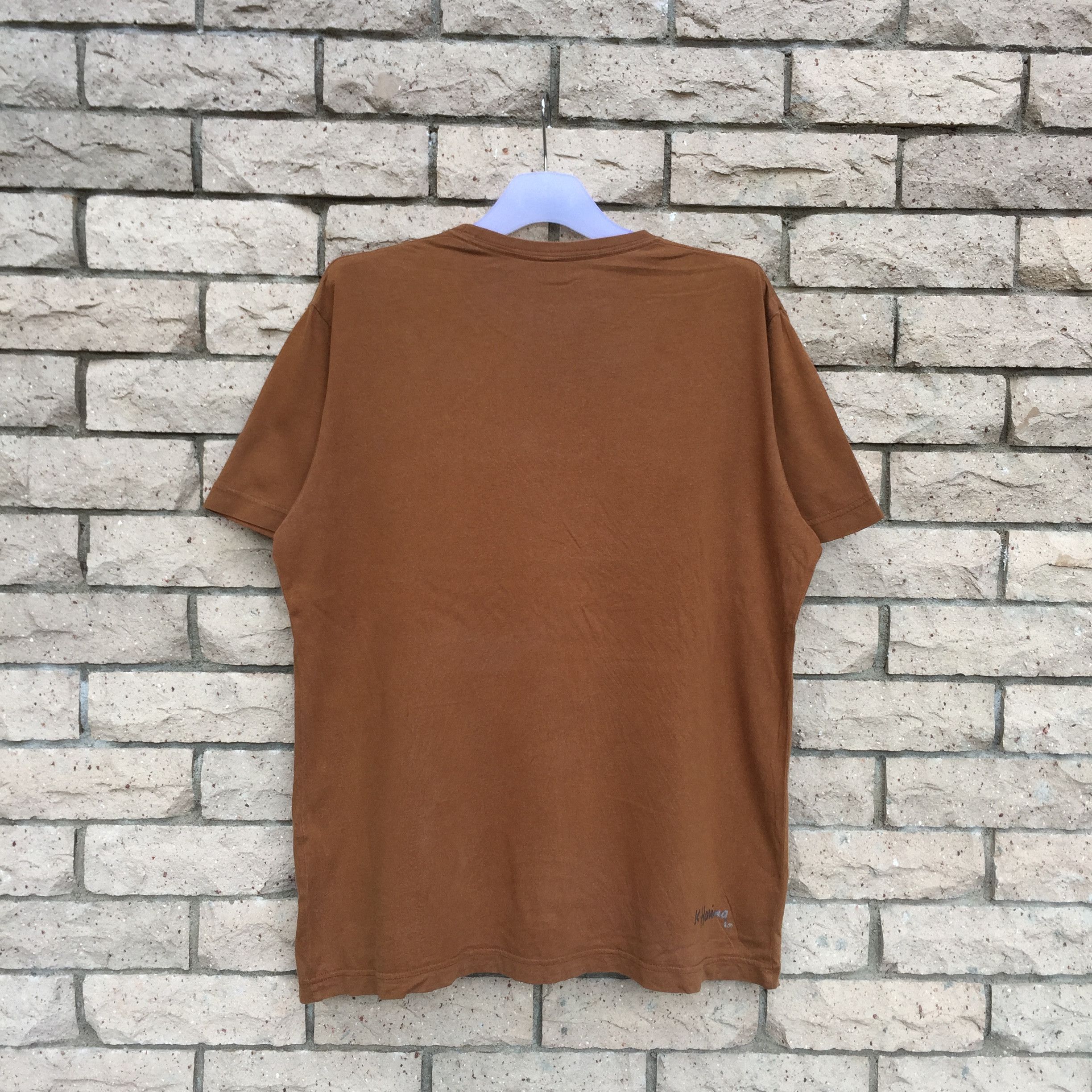 Keith Haring × Uniqlo KEITH HARING X UNIQLO t shirt spell out big design.. Size US L / EU 52-54 / 3 - 6 Thumbnail