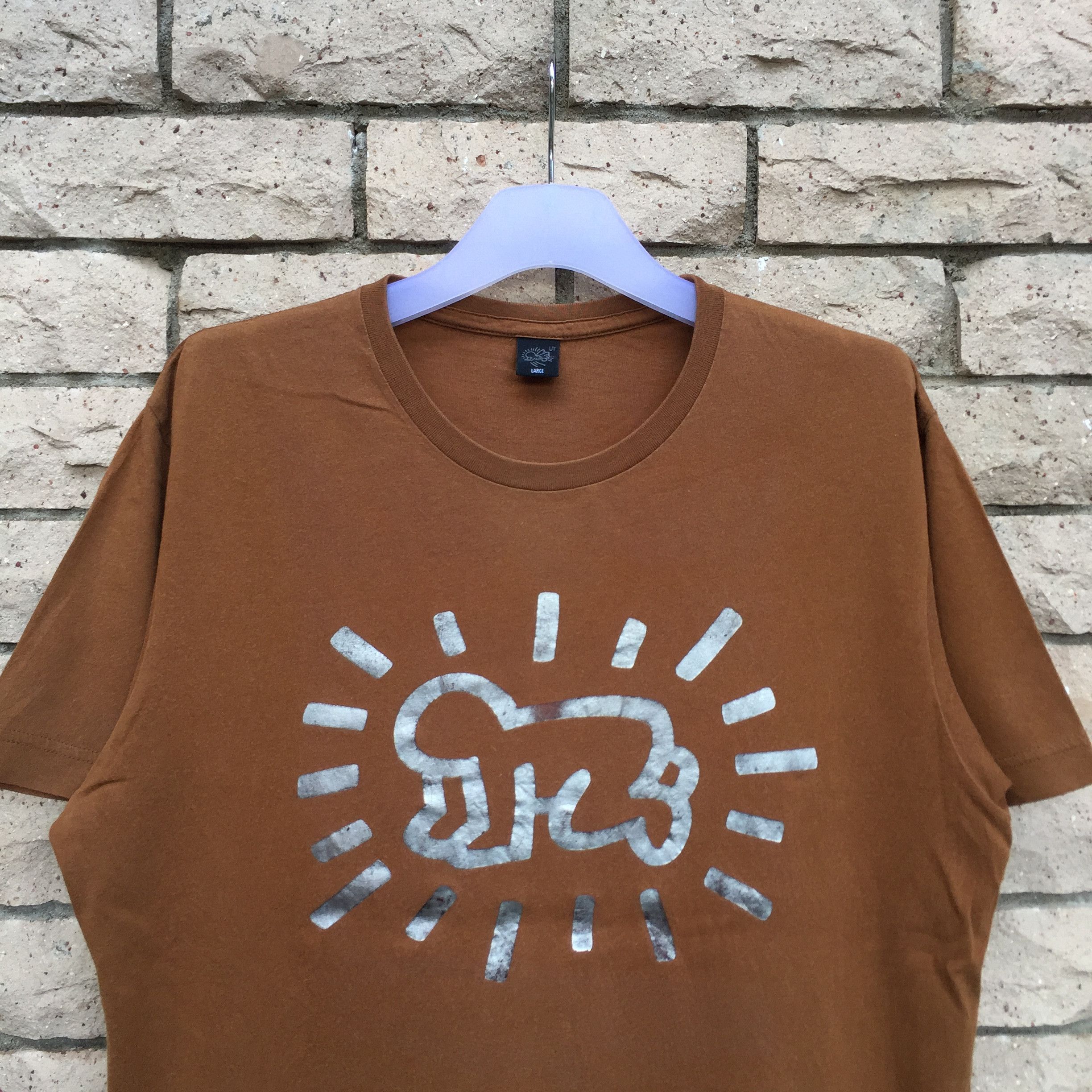 Keith Haring × Uniqlo KEITH HARING X UNIQLO t shirt spell out big design.. Size US L / EU 52-54 / 3 - 2 Thumbnail