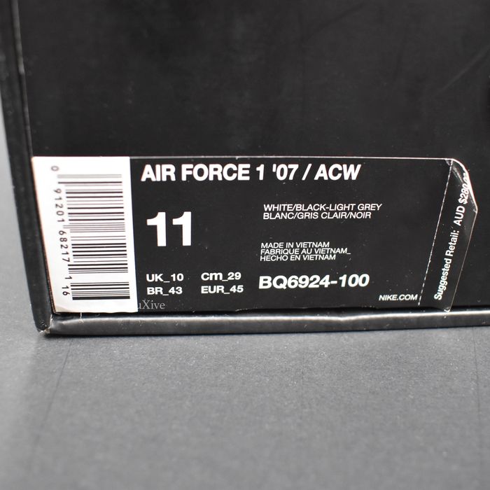 air force acw white