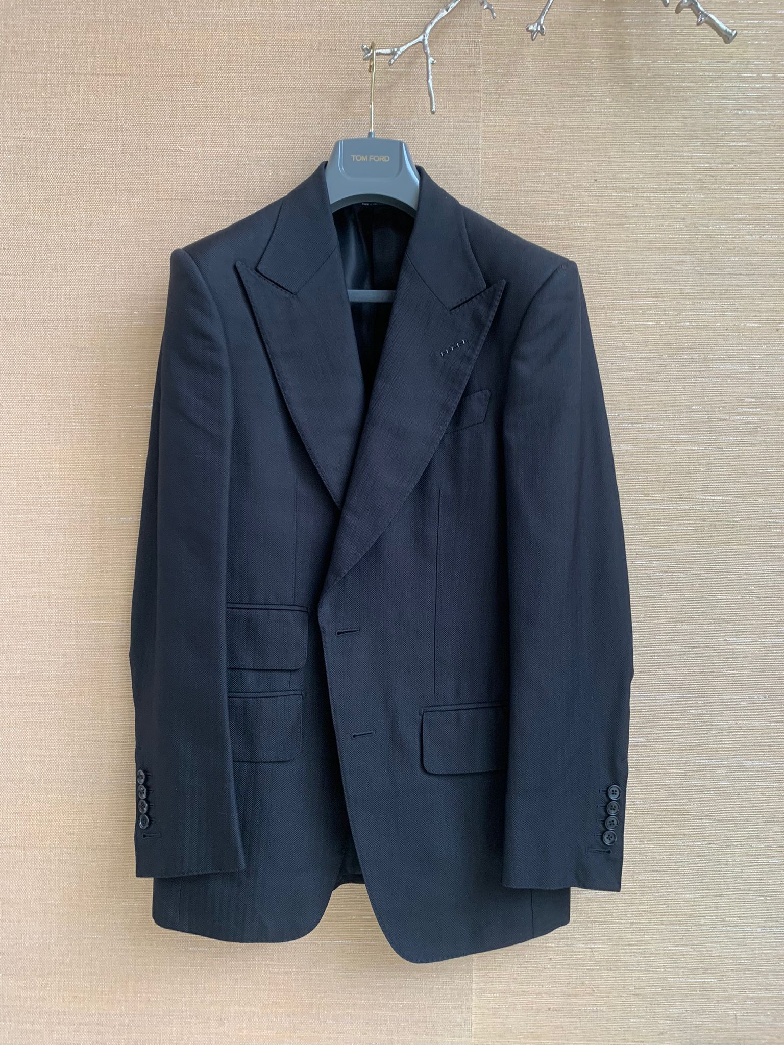 Tom Ford Atticus Blazer Jacket in Black Size US S / EU 44-46 / 1 - 2 Thumbnail
