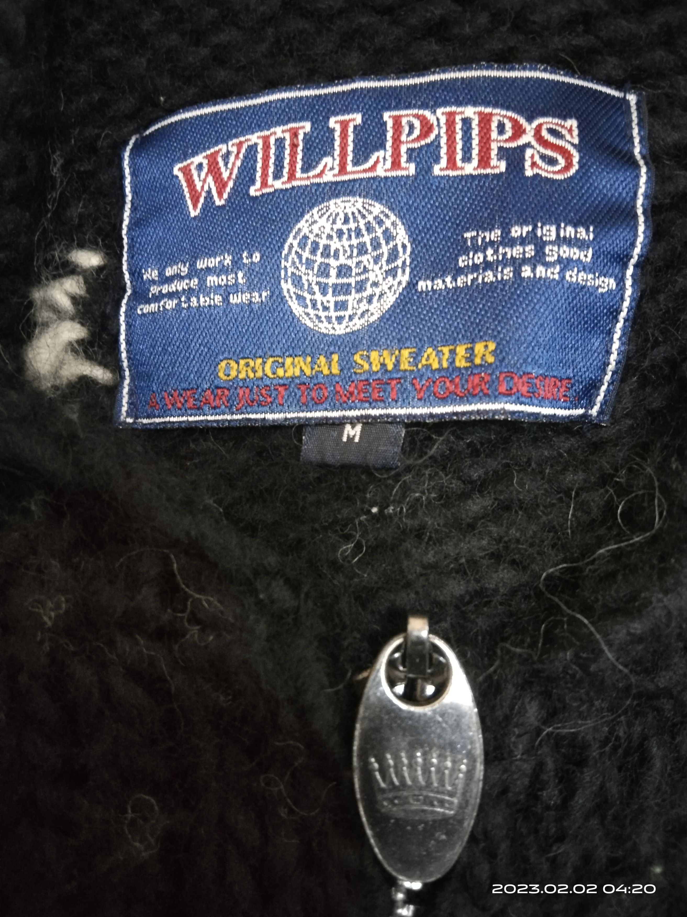Japanese Brand RARE🔥WILLPIPS SKULL X SNAKE X CROSSBONE KNIT MOHAIR JAKCET Size US M / EU 48-50 / 2 - 6 Thumbnail
