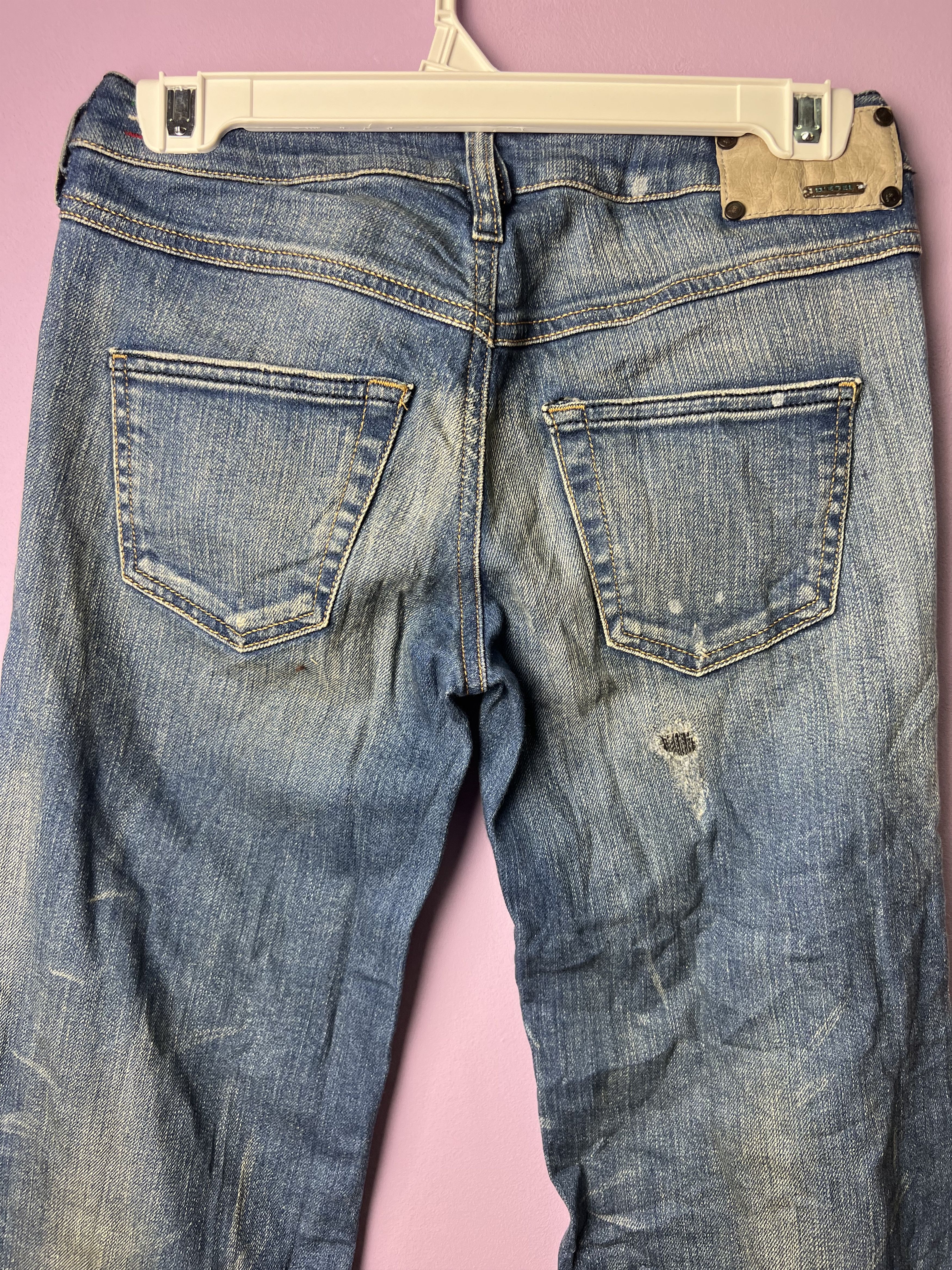 Diesel 🔥Vintage Diesel Distressed Denim Size 28" / US 6 / IT 42 - 12 Thumbnail