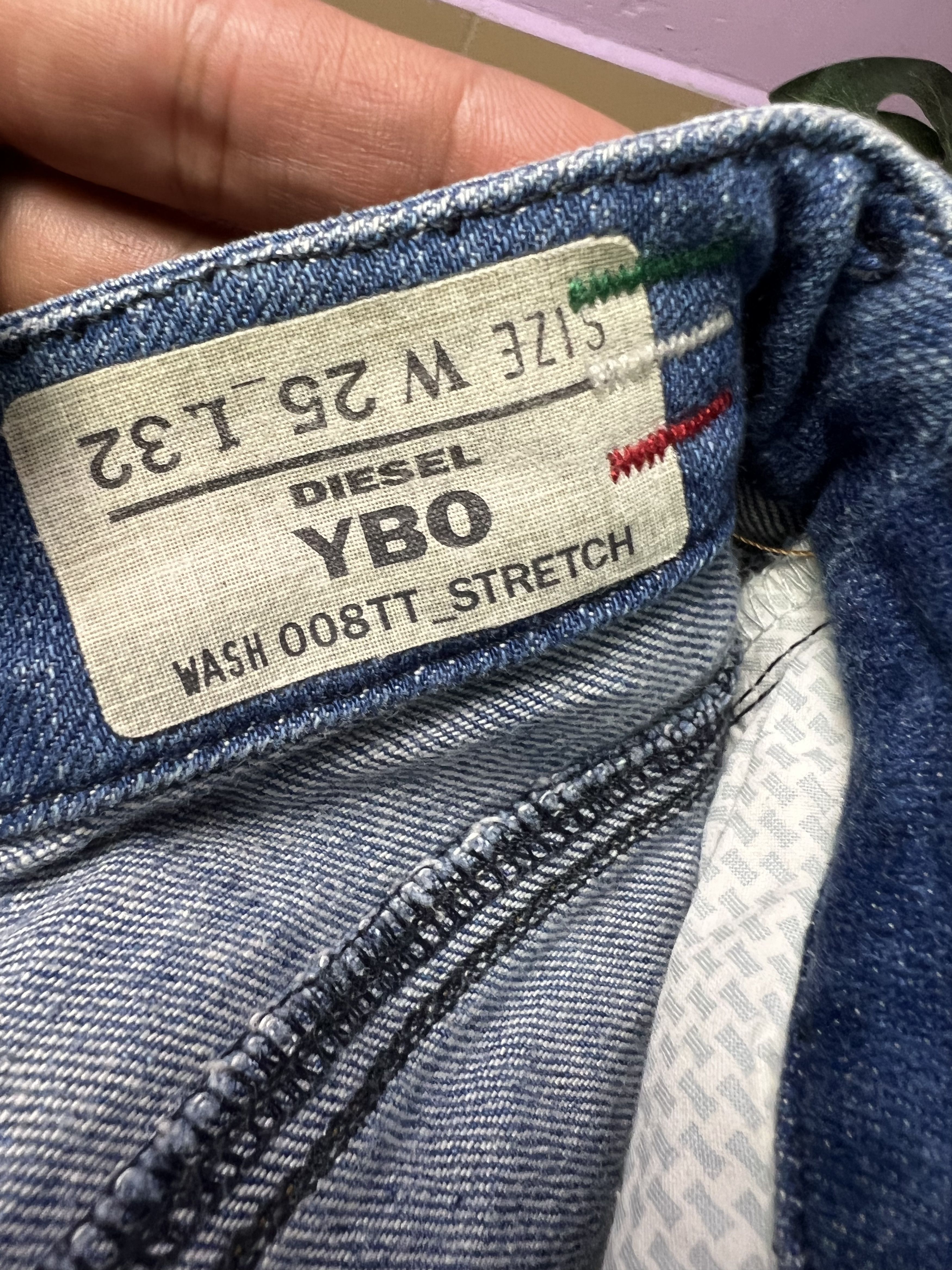 Diesel 🔥Vintage Diesel Distressed Denim Size 28" / US 6 / IT 42 - 18 Thumbnail