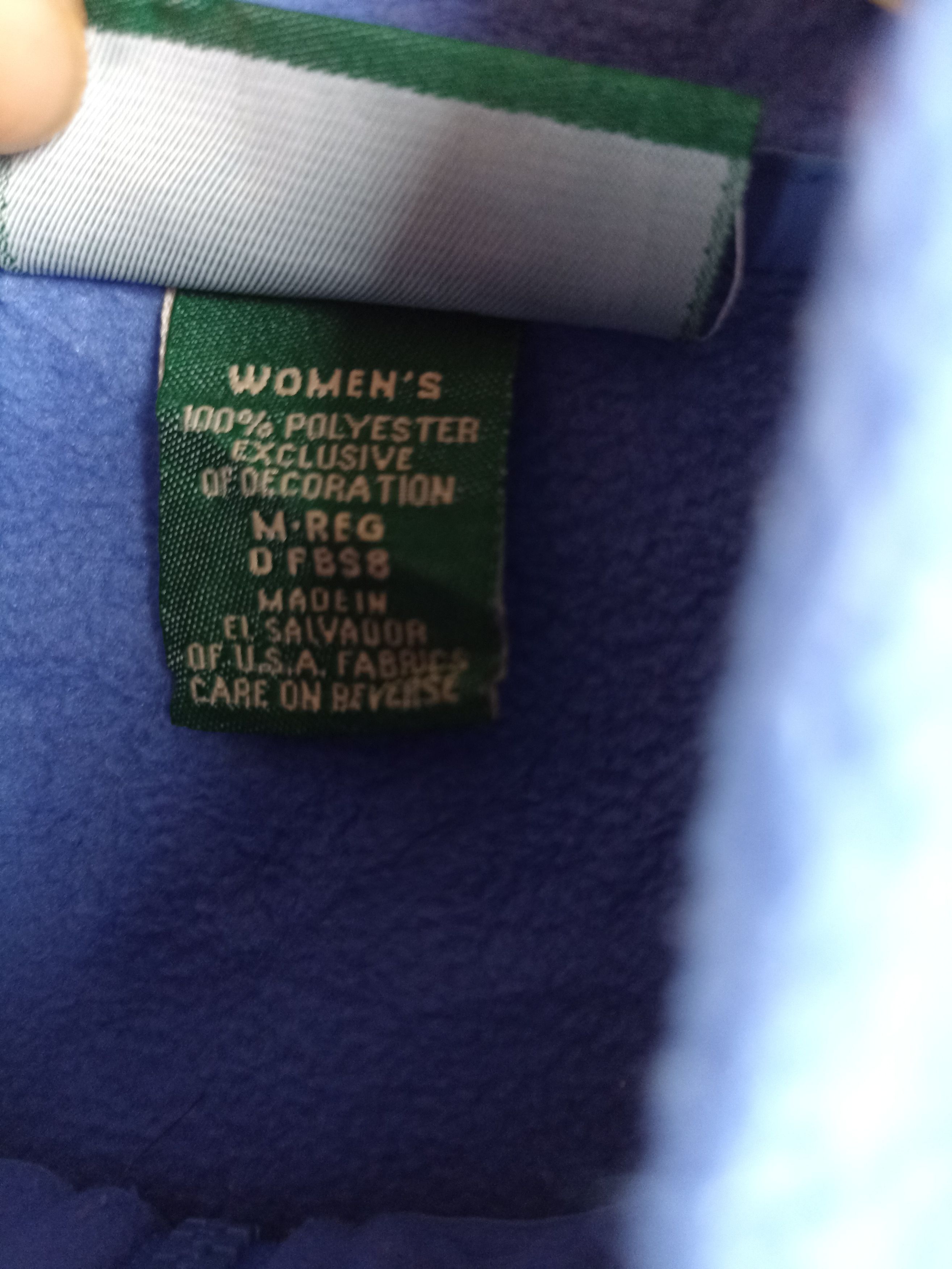 L.L. Bean × Vintage Vintage Ll Bean Fleece Sweatshirt Size S / US 4 / IT 40 - 6 Thumbnail