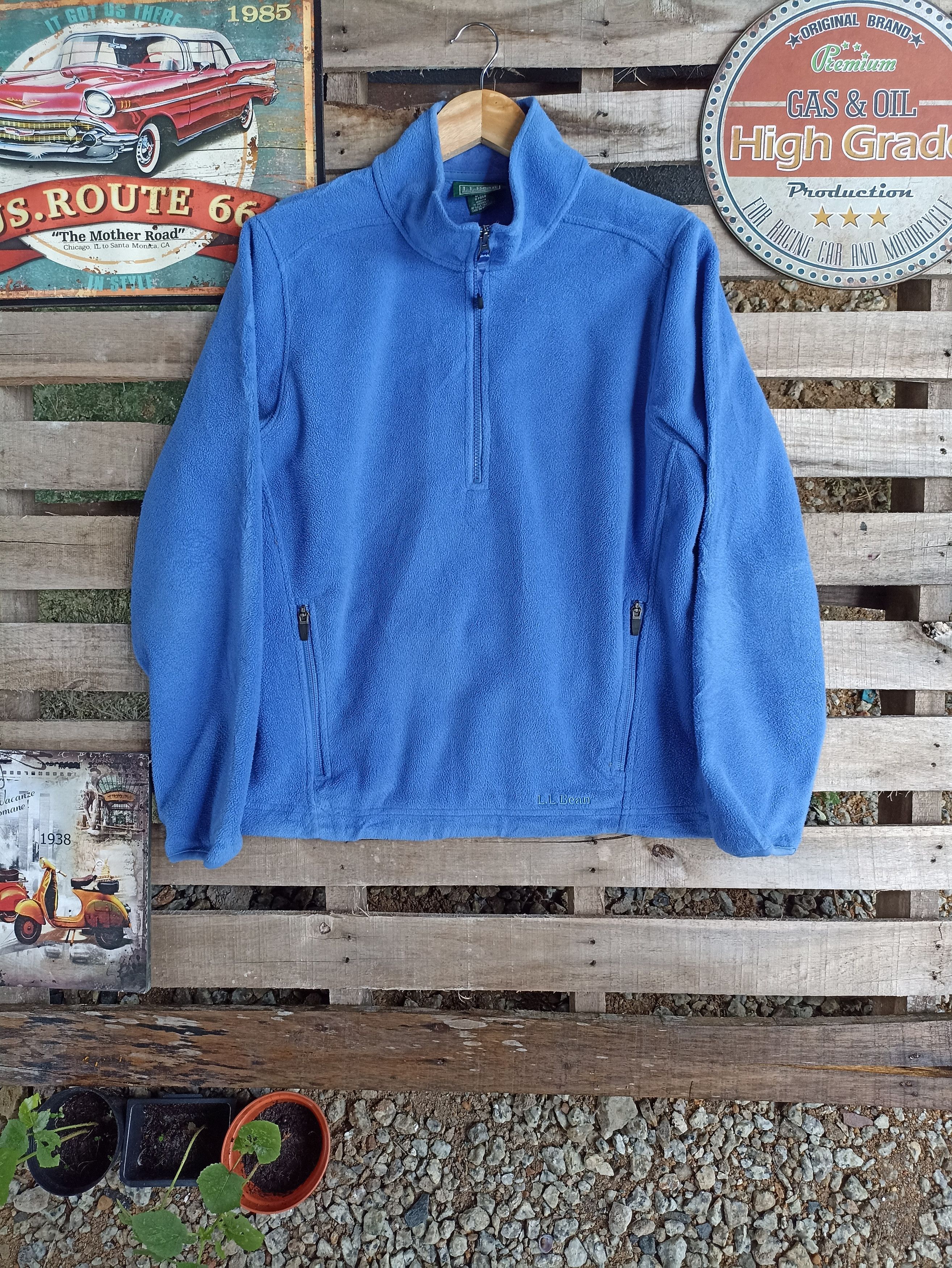 L.L. Bean × Vintage Vintage Ll Bean Fleece Sweatshirt Size S / US 4 / IT 40 - 1 Thumbnail