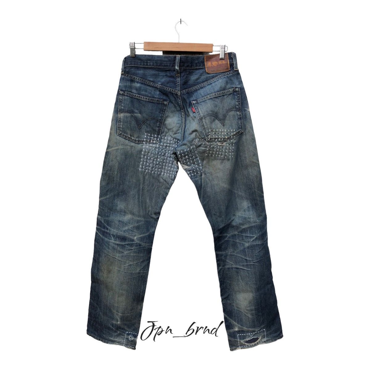 Levi’s Handmade Denim Jeans Distress Sashiko Design